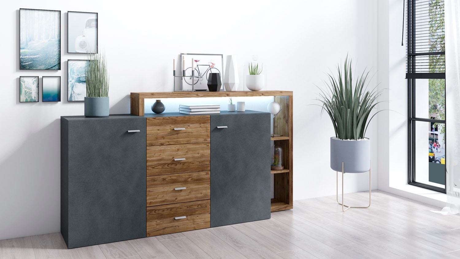 INOSIGN Sideboard "Bota", Breite 180 cm günstig online kaufen