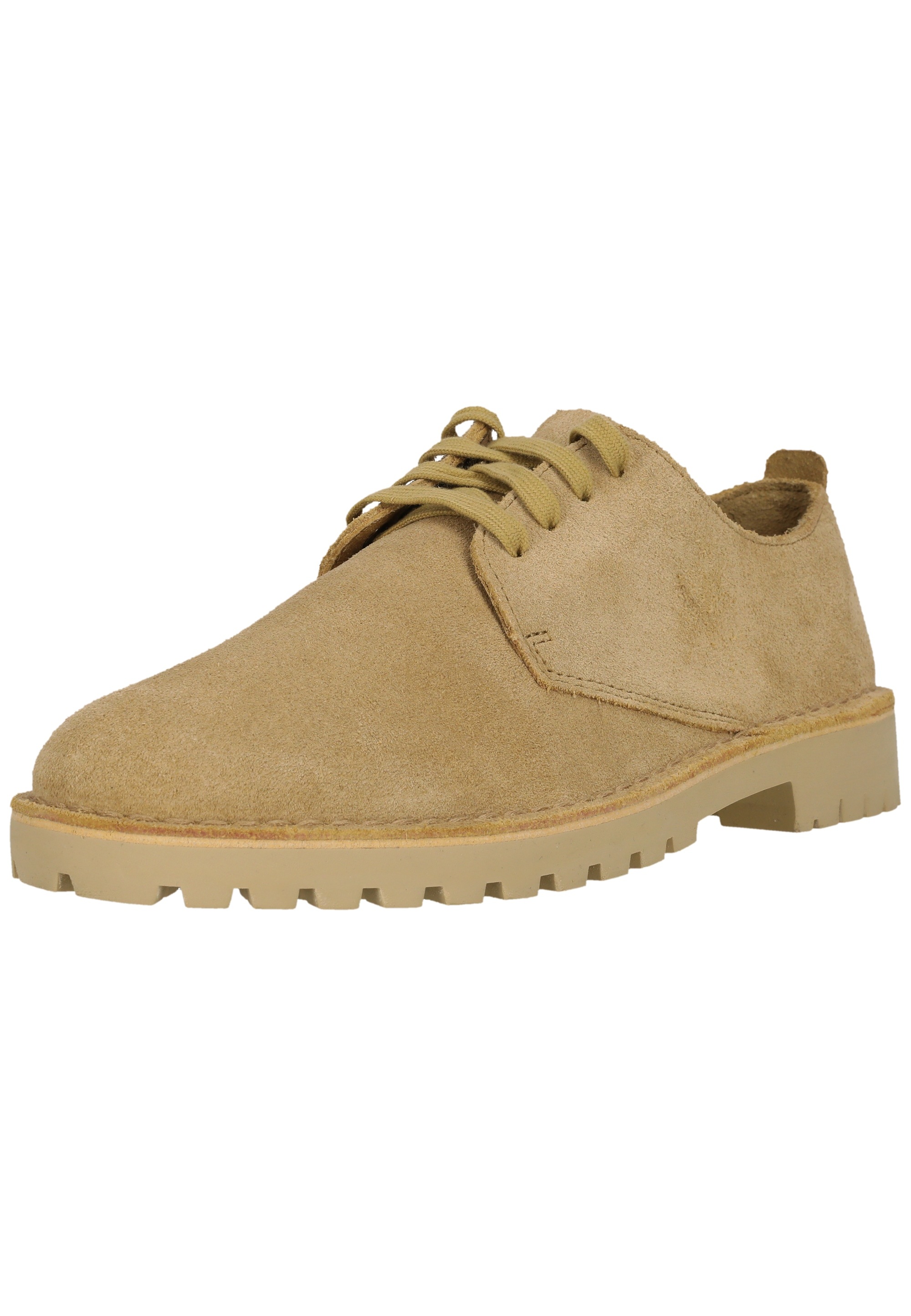 Clarks Schnürschuh "Desert Rock Lo Maple Suede" mit strapazierfähigem Allwetterprofil