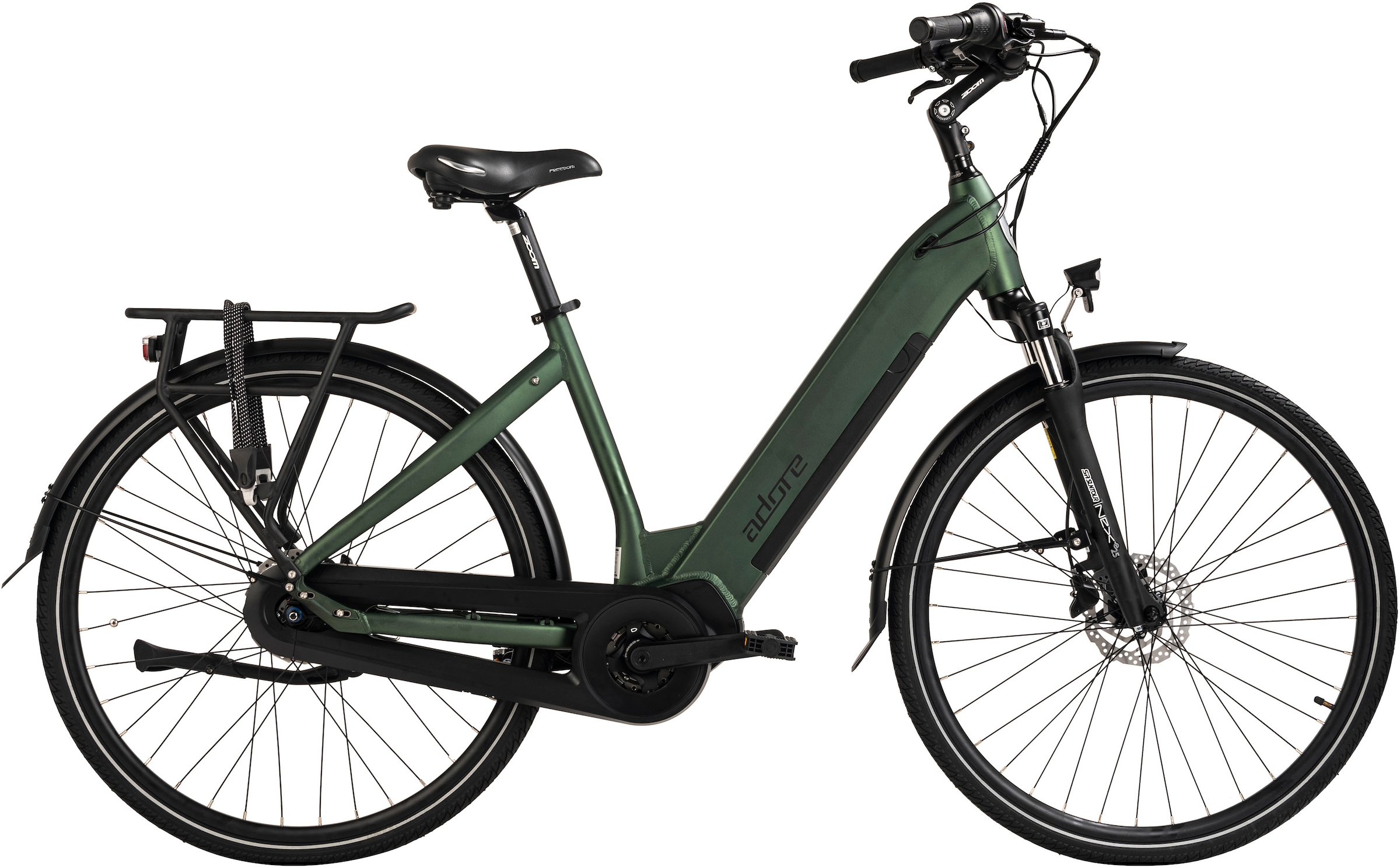 Adore E-Bike "CX-280", 8 Gang, Shimano, Nexus, Mittelmotor 250 W, Pedelec, Elektrofahrrad für Damen u. Herren