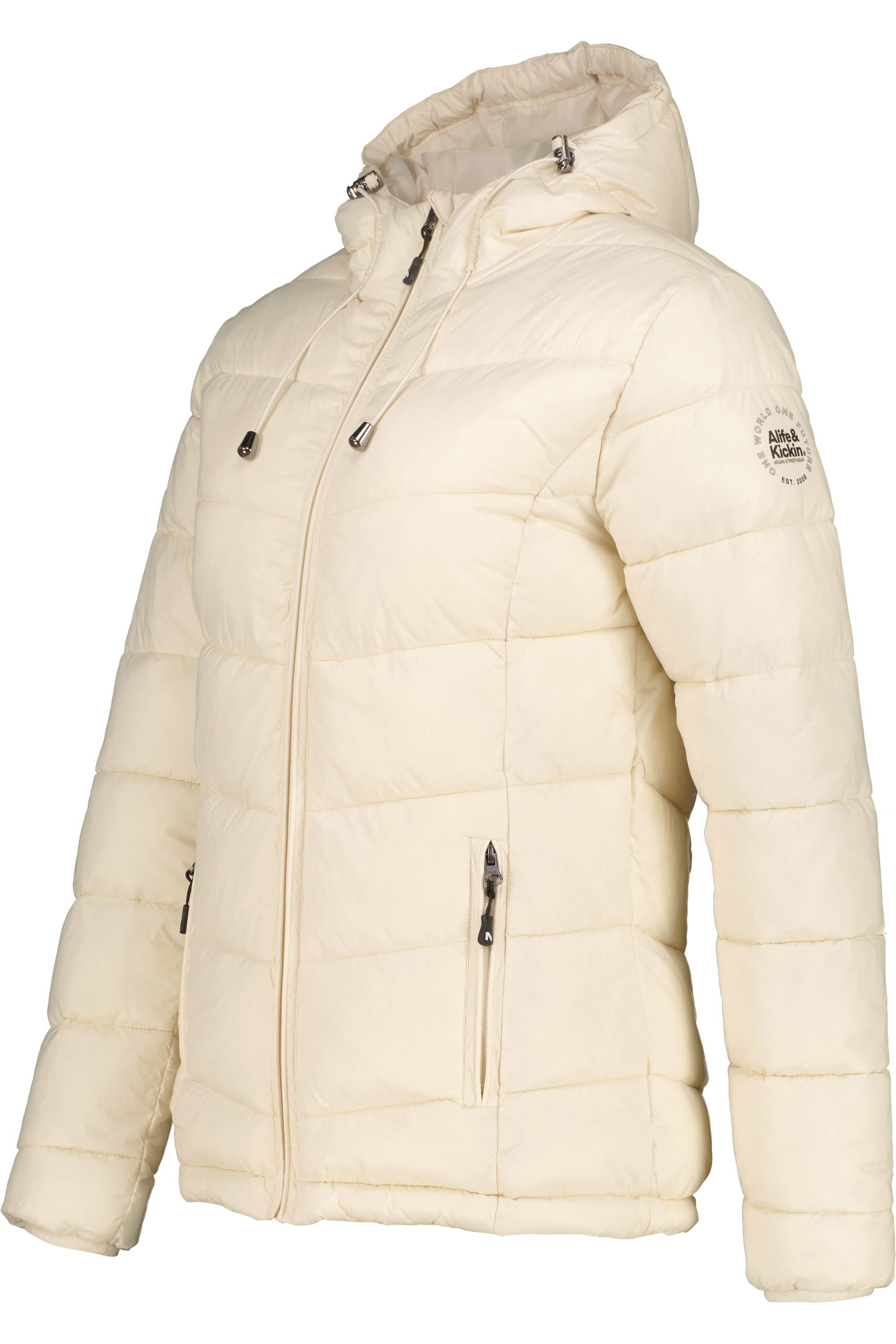 Alife & Kickin Winterjacke »Damen LirazAK A«, Ultraleichte taillierte Steppjacke mit Kapuze