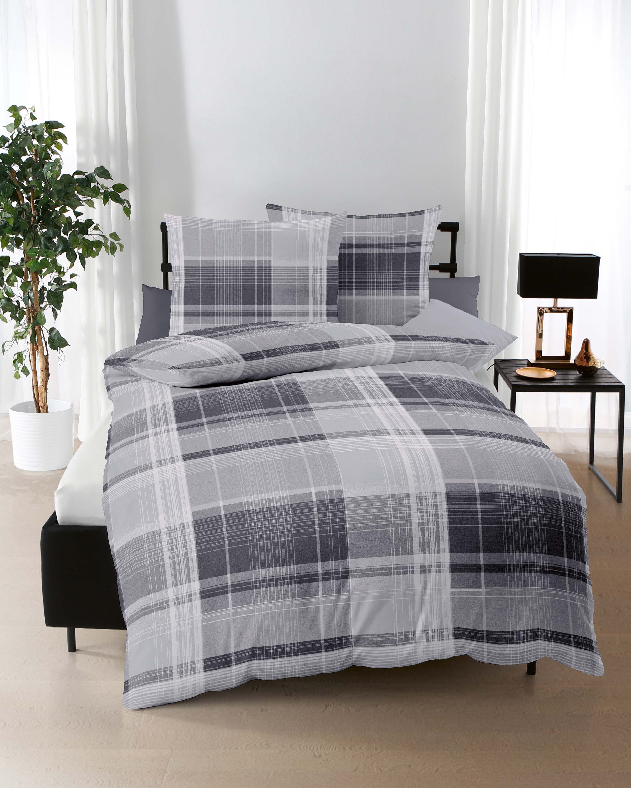 Kaeppel Bettwäsche "Tonight Plaid" 2 Stk. tlg. günstig online kaufen