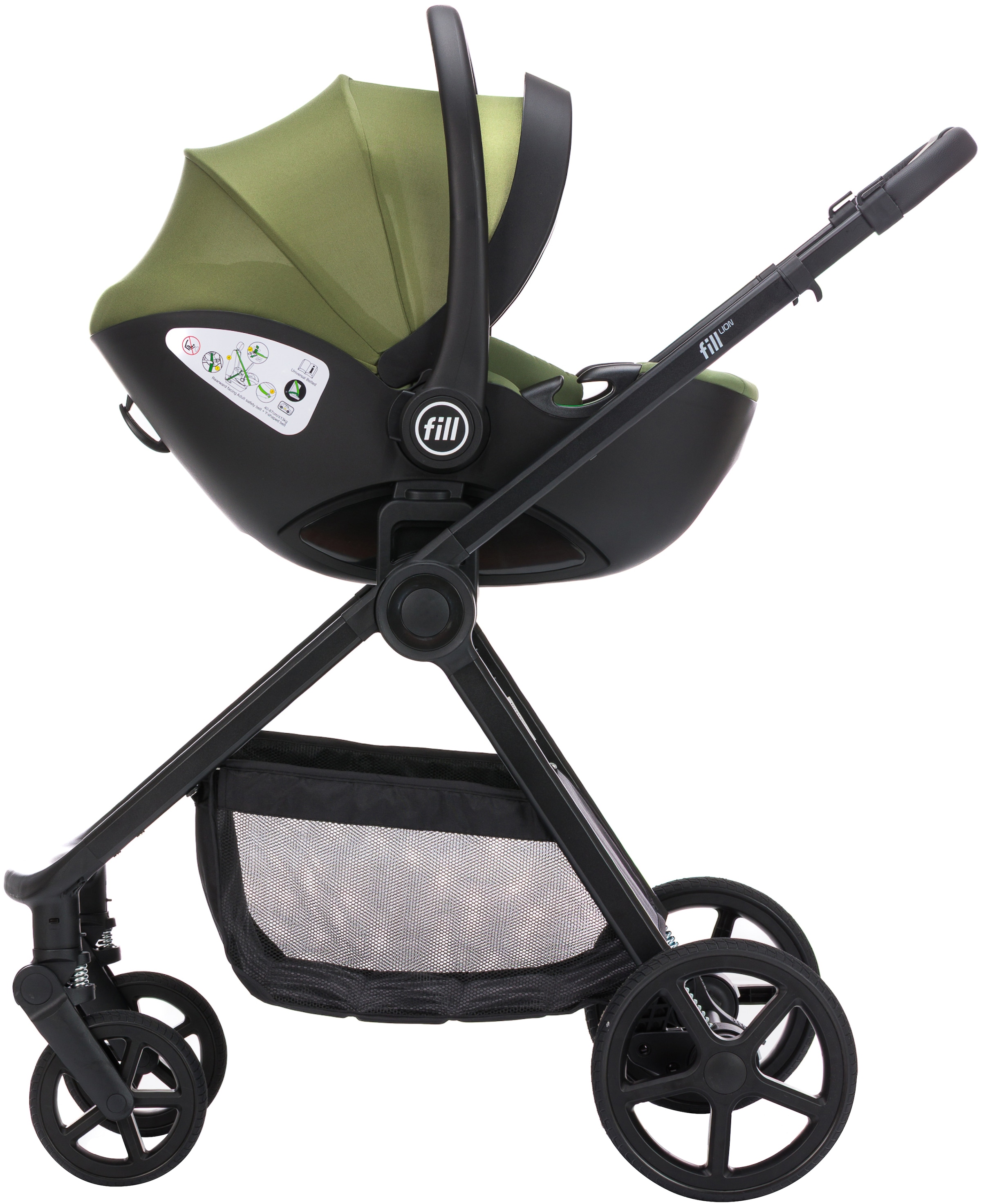 Fillikid Kombi-Kinderwagen »Lion« 22 kg