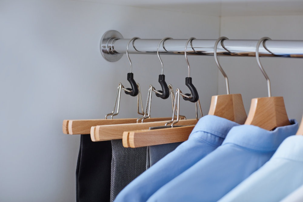 Thumbnail - MAWA Kleiderbügel "Panta" Klemmbügel