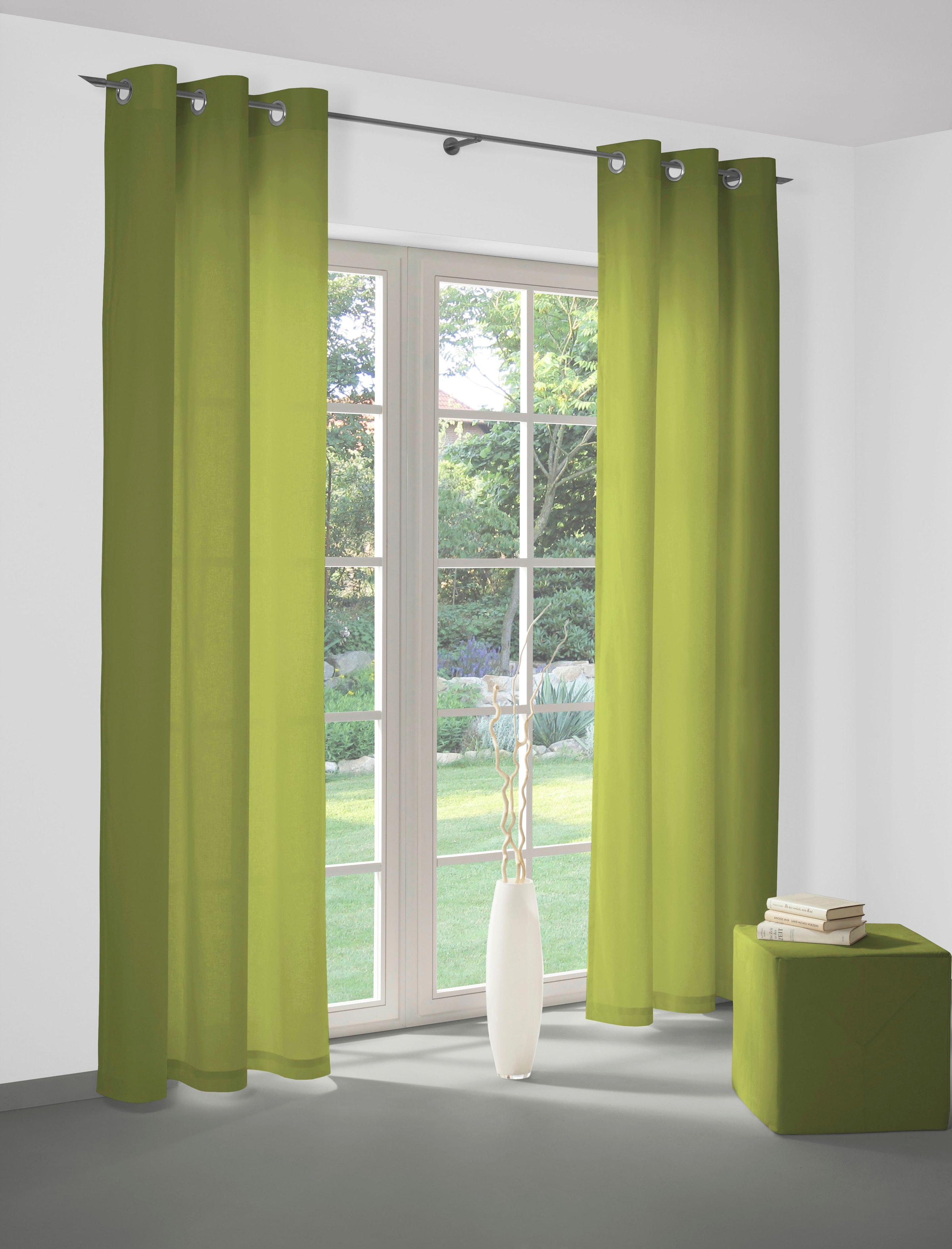 Wirth Vorhang "Newbury" Ösen 1 Stk. tlg. nach Maß günstig online kaufen