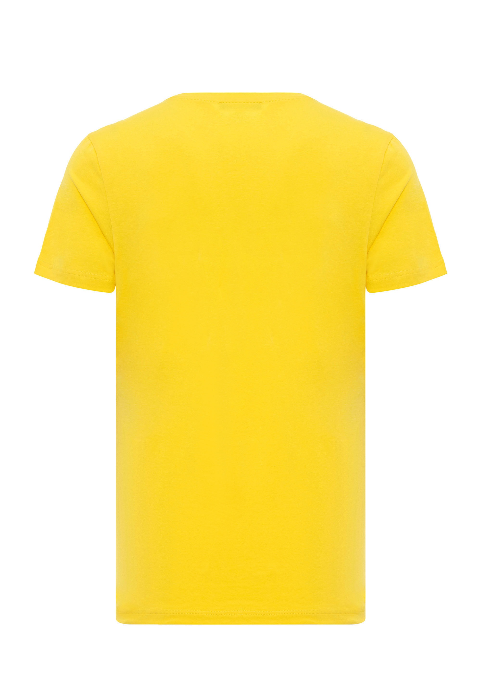 Cipo & Baxx T-Shirt »T-Shirt«, extravaganter Marken-Schriftzug