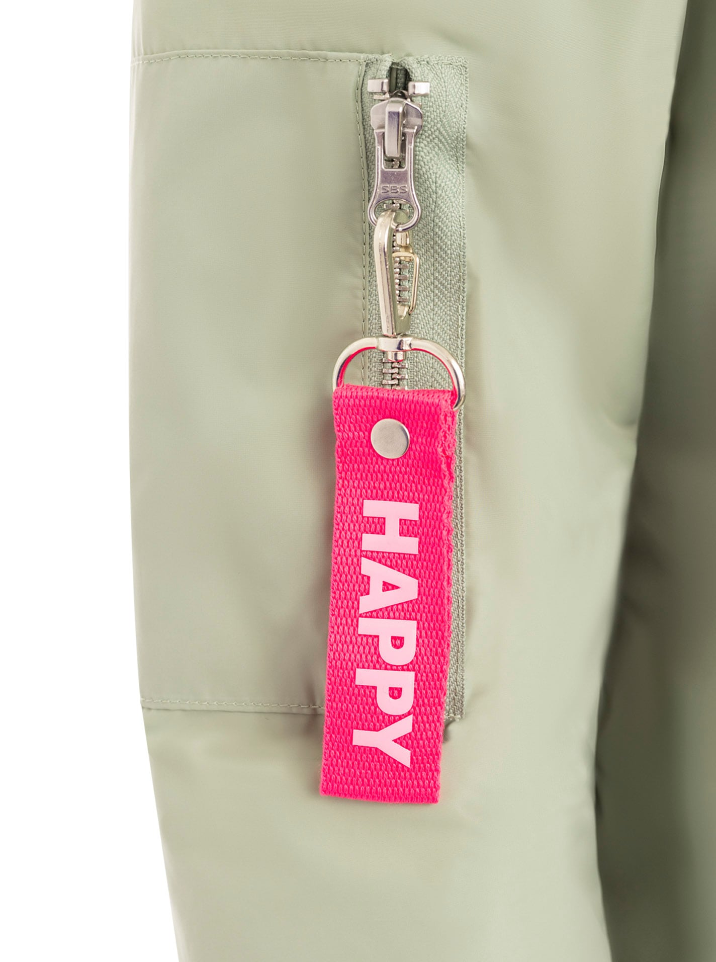 Zwillingsherz Bomberjacke »"Happy"« ohne Kapuze