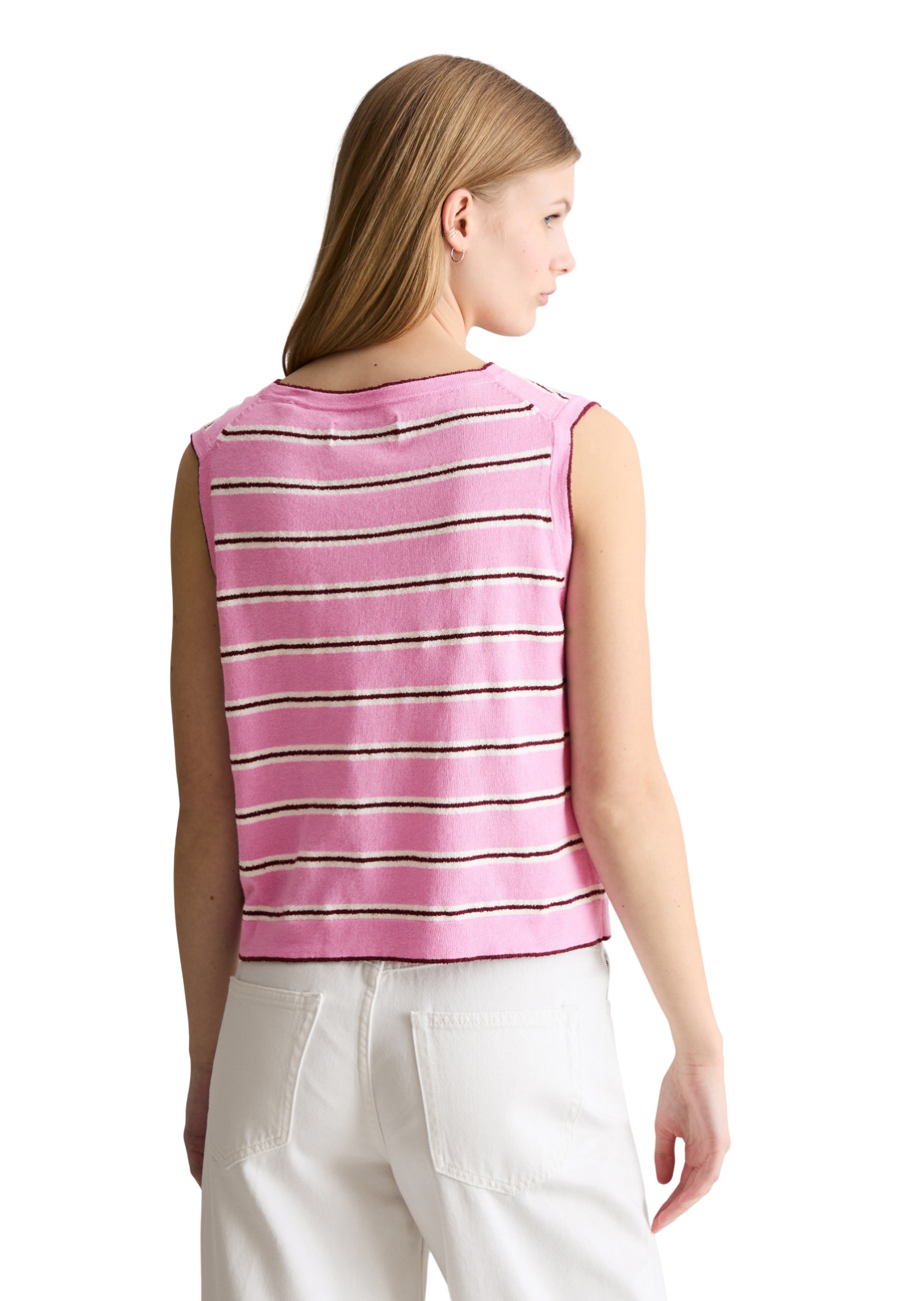 Marc O'Polo DENIM Kurzarmpullover »aus Organic-Cotton-Modal-Mix«