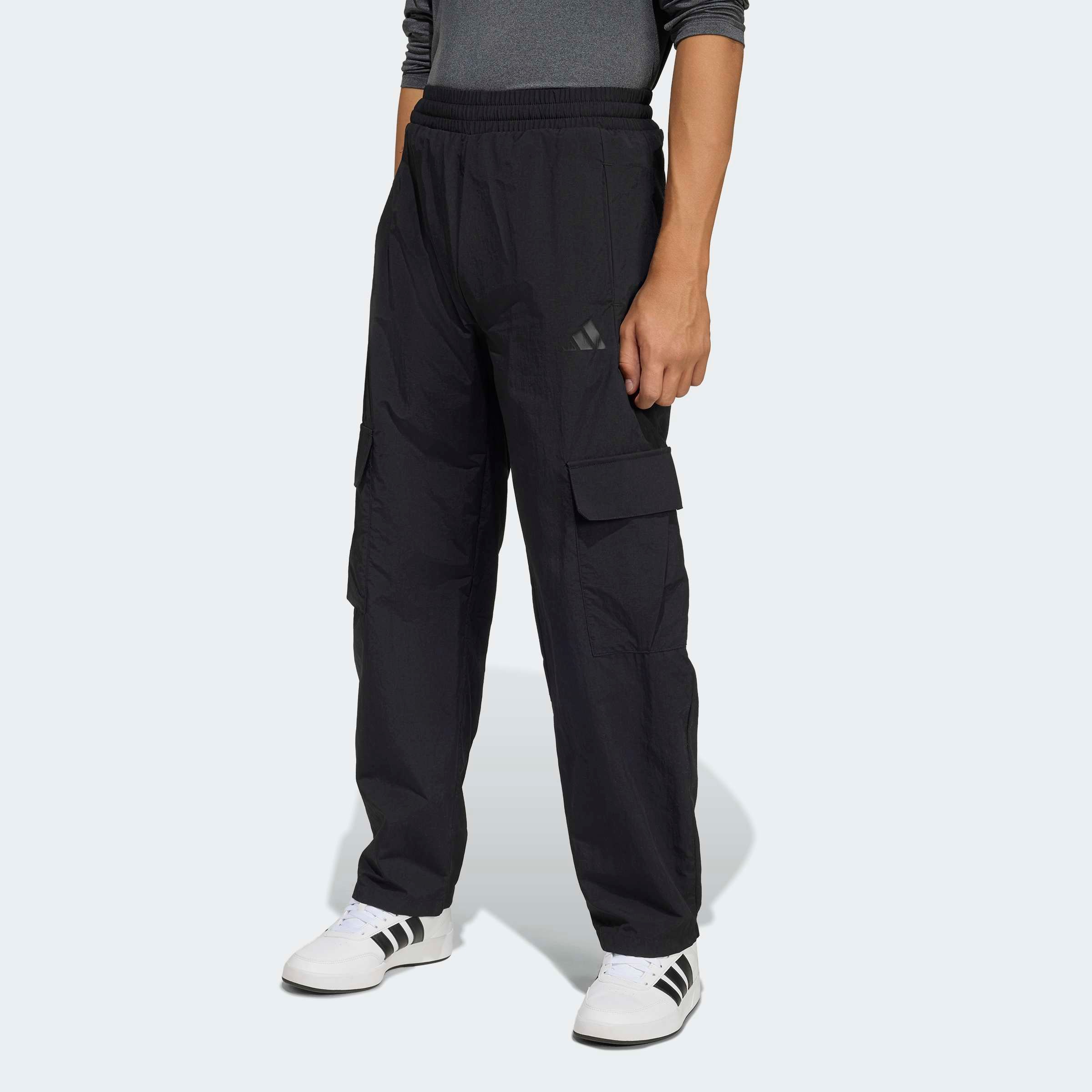 adidas Sportswear Sporthose "FUTURE ICONS CARGO O-SHAPED, LÄNGER GESCHNITTEN"