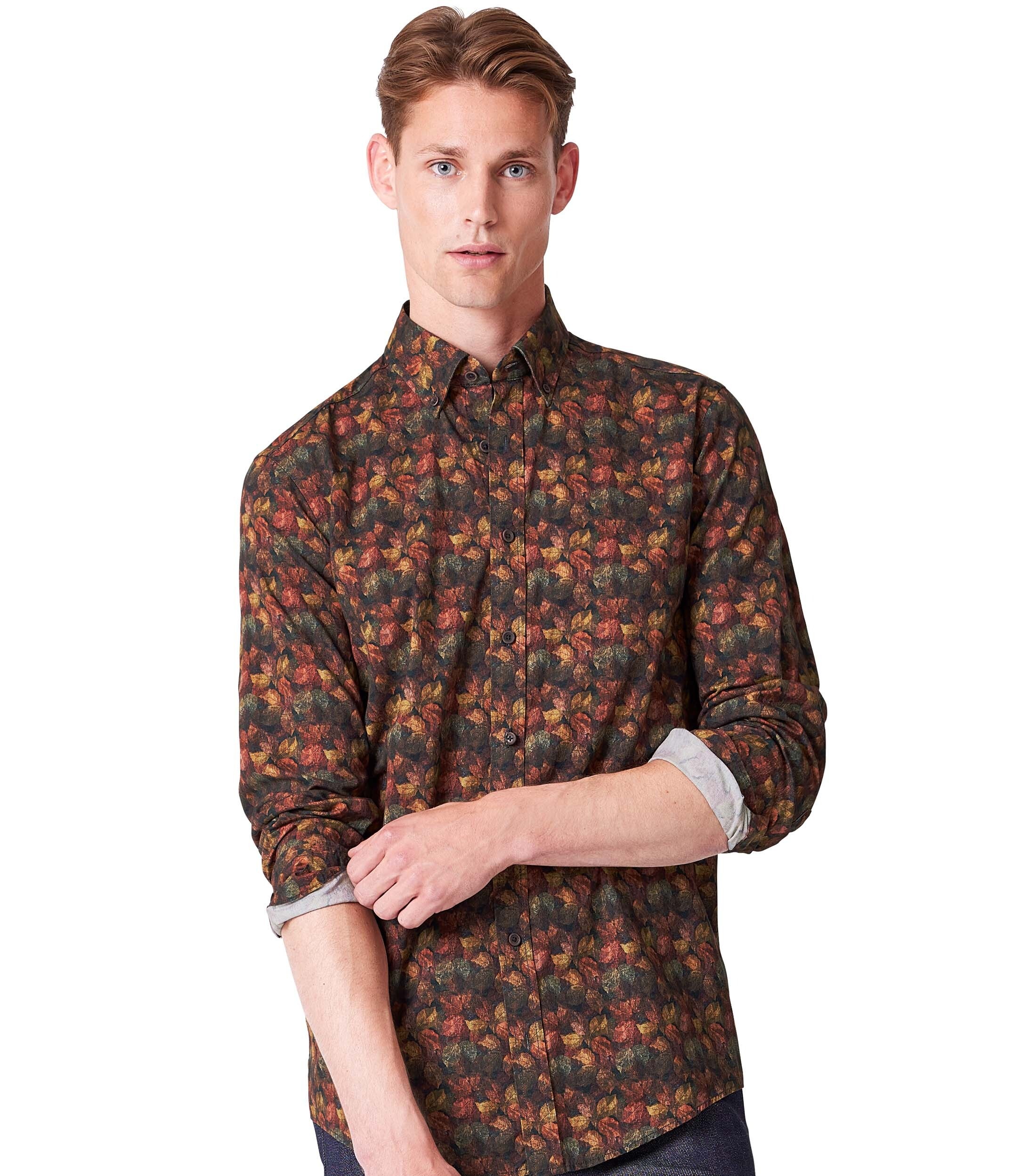 CASAMODA Langarmhemd »CASAMODA Freizeithemd Print«