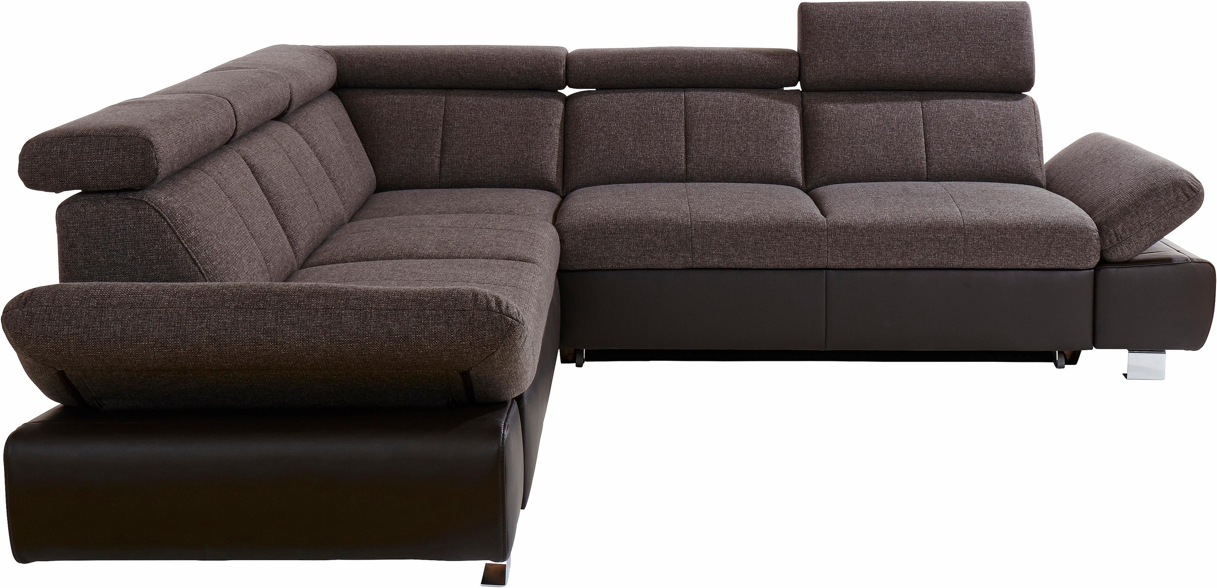 exxpo - sofa fashion Ecksofa "Happy, bequem, tolle Detailverarbeitung, zeit günstig online kaufen