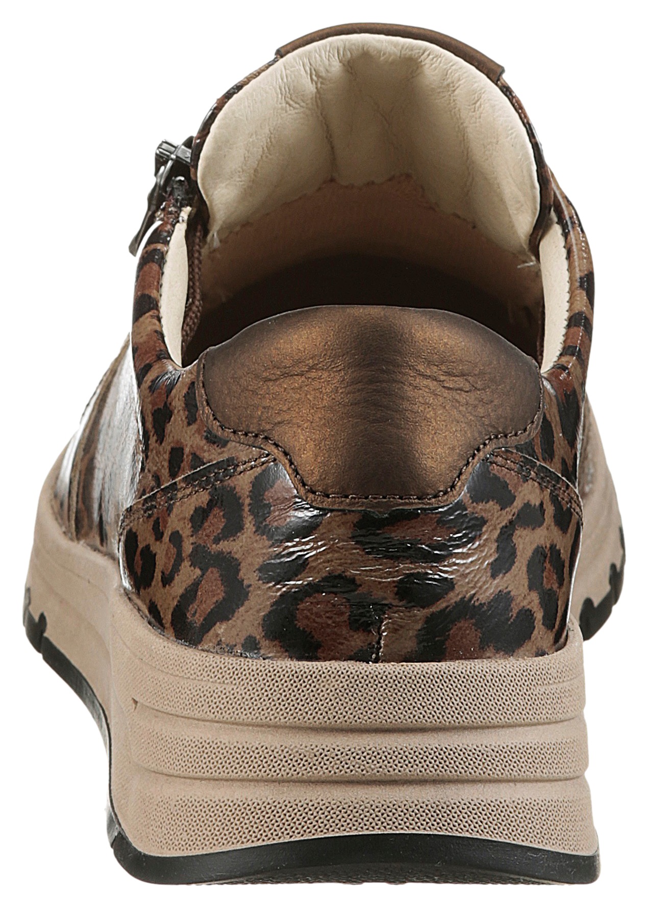 Waldläufer Keilsneaker "H-APRIL" Bequemschuh, Halbschuh, Schnürschuh im Leo günstig online kaufen