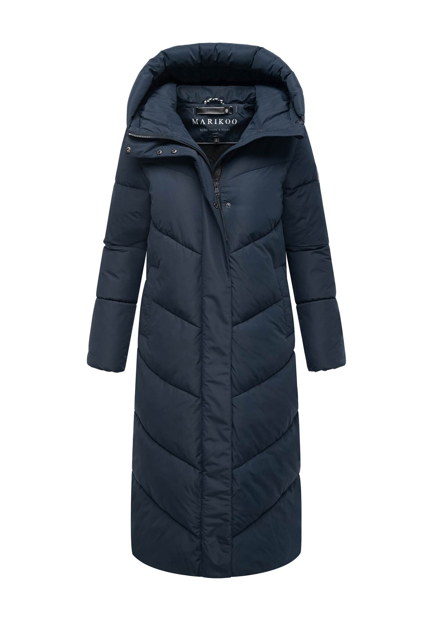 Marikoo Winterjacke »Ranja«, extra langer Damen Winter Steppmantel