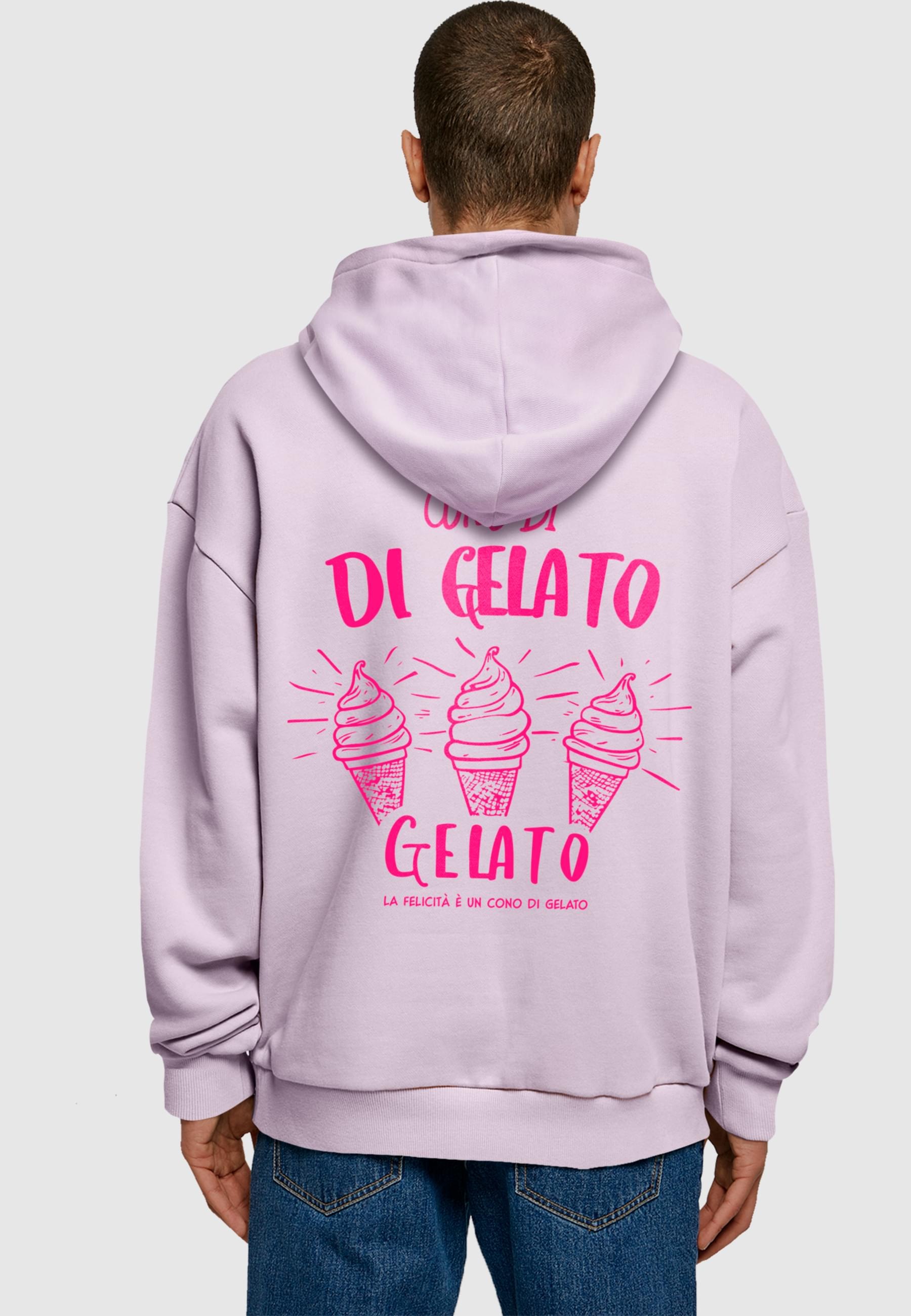 Merchcode Kapuzensweatshirt »Merchcode Cono Di Gelato b Oversized Hoody«, (1 tlg.)