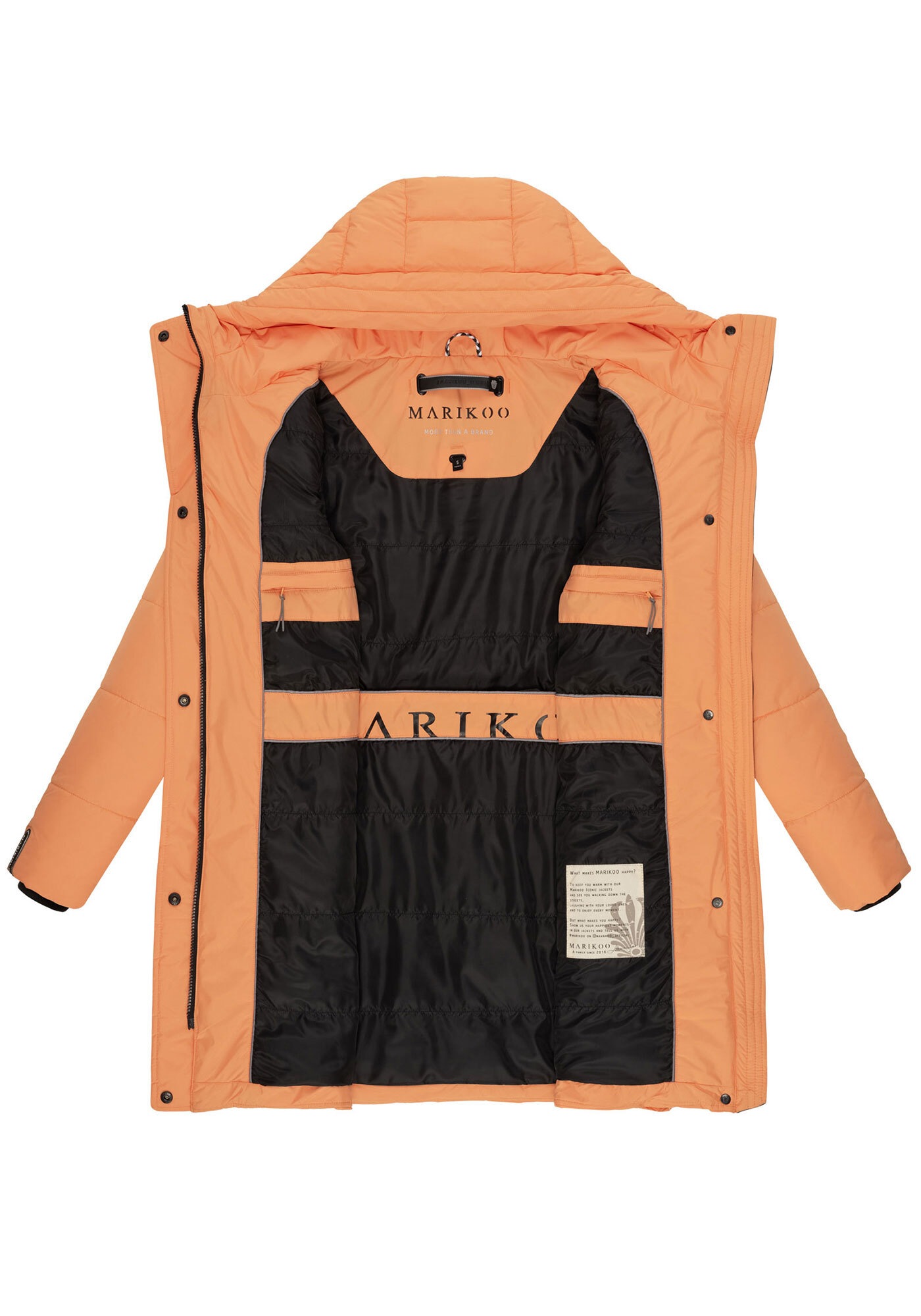 Marikoo Winterjacke »Karumikoo XVI«, mit großer Kapuze