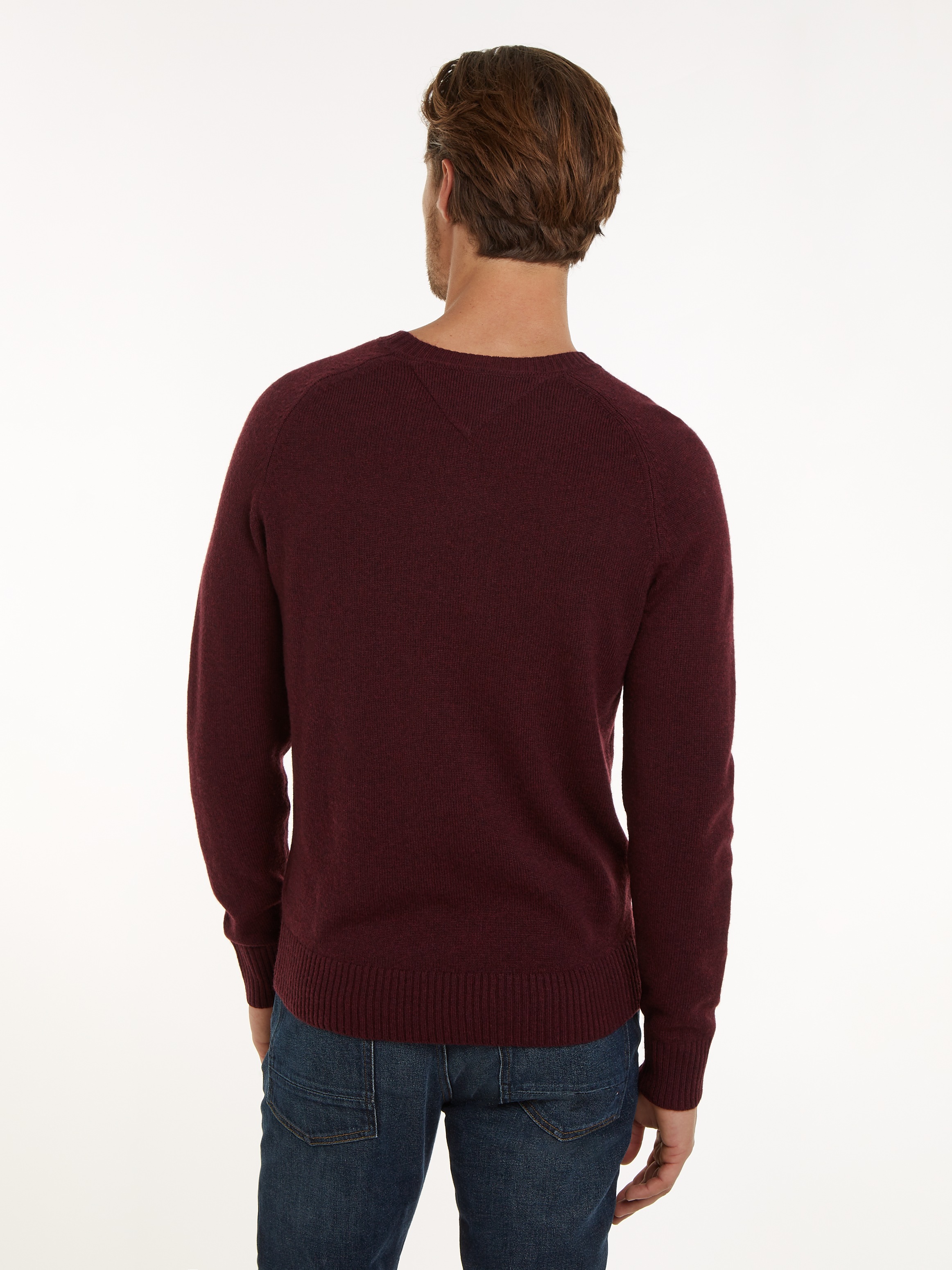 Tommy Hilfiger Rundhalspullover »LAMBSWOOL CREW NECK«