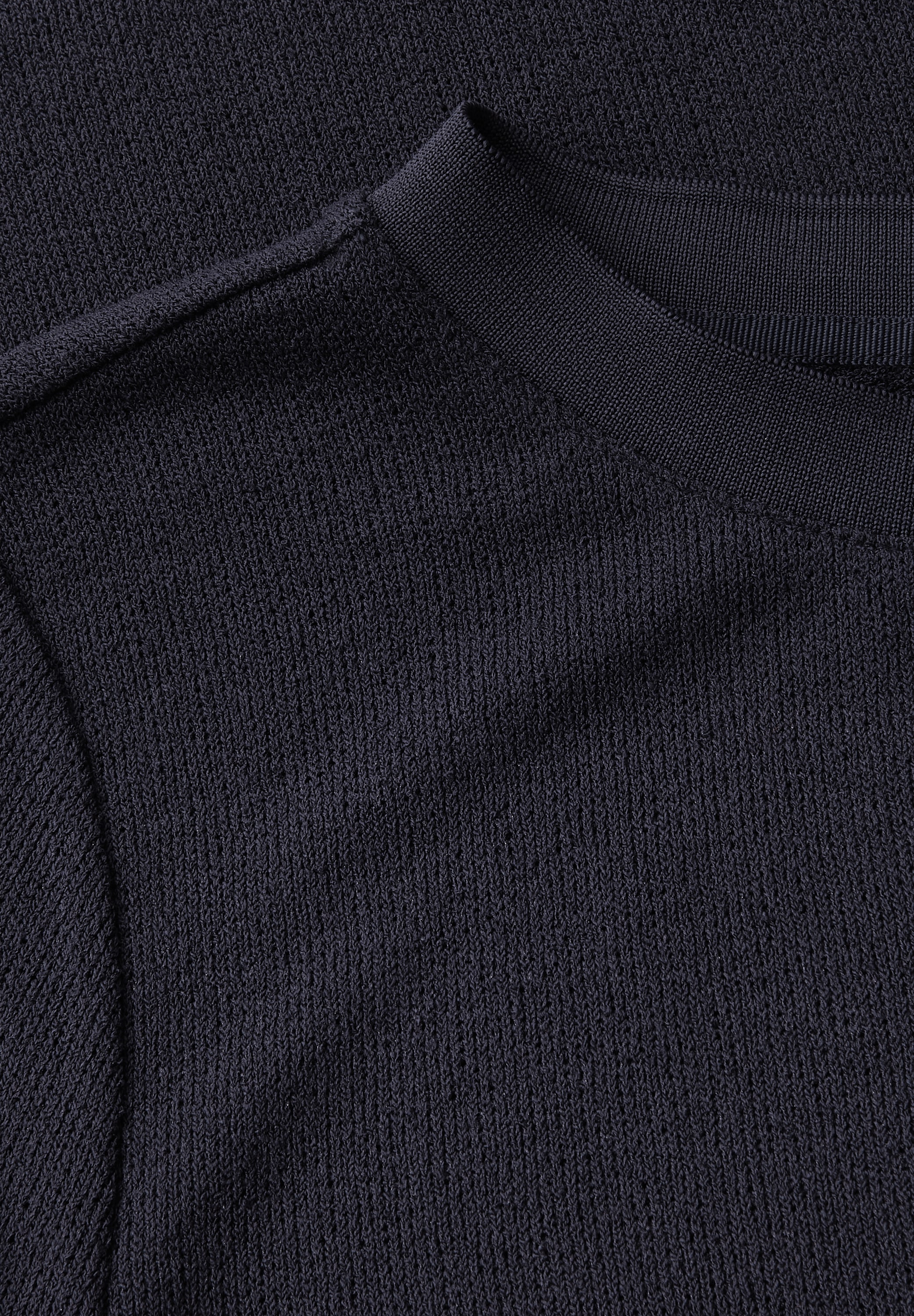 STREET ONE STUDIO T-Shirt, aus elastischem Materialmix