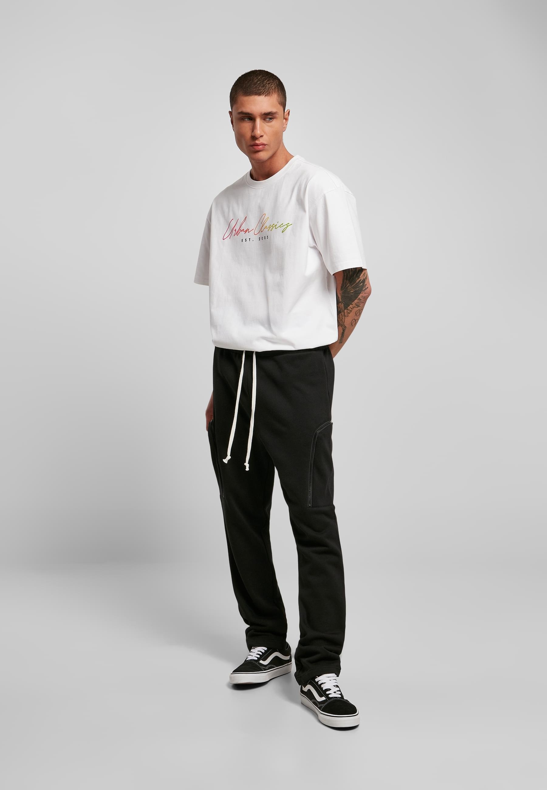 URBAN CLASSICS Jogginghose »Urban Classics Herren Low Crotch Cargo Sweatpants«, (1 tlg.)