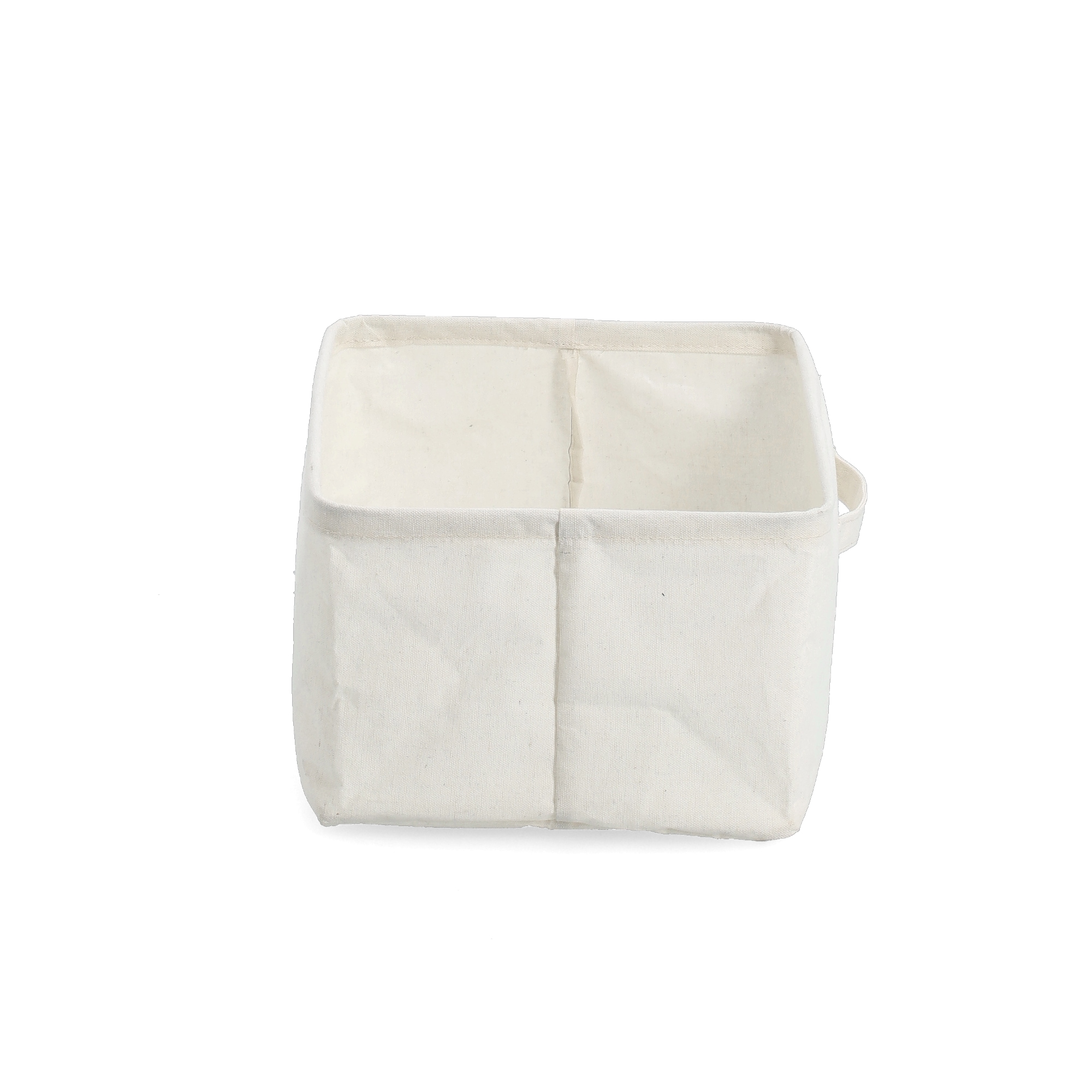 Zeller Present Aufbewahrungsbox »Aufbewahrungsbox, Polyester/Baumwolle, creme« ca. 37x26x16 cm, 3er Set
