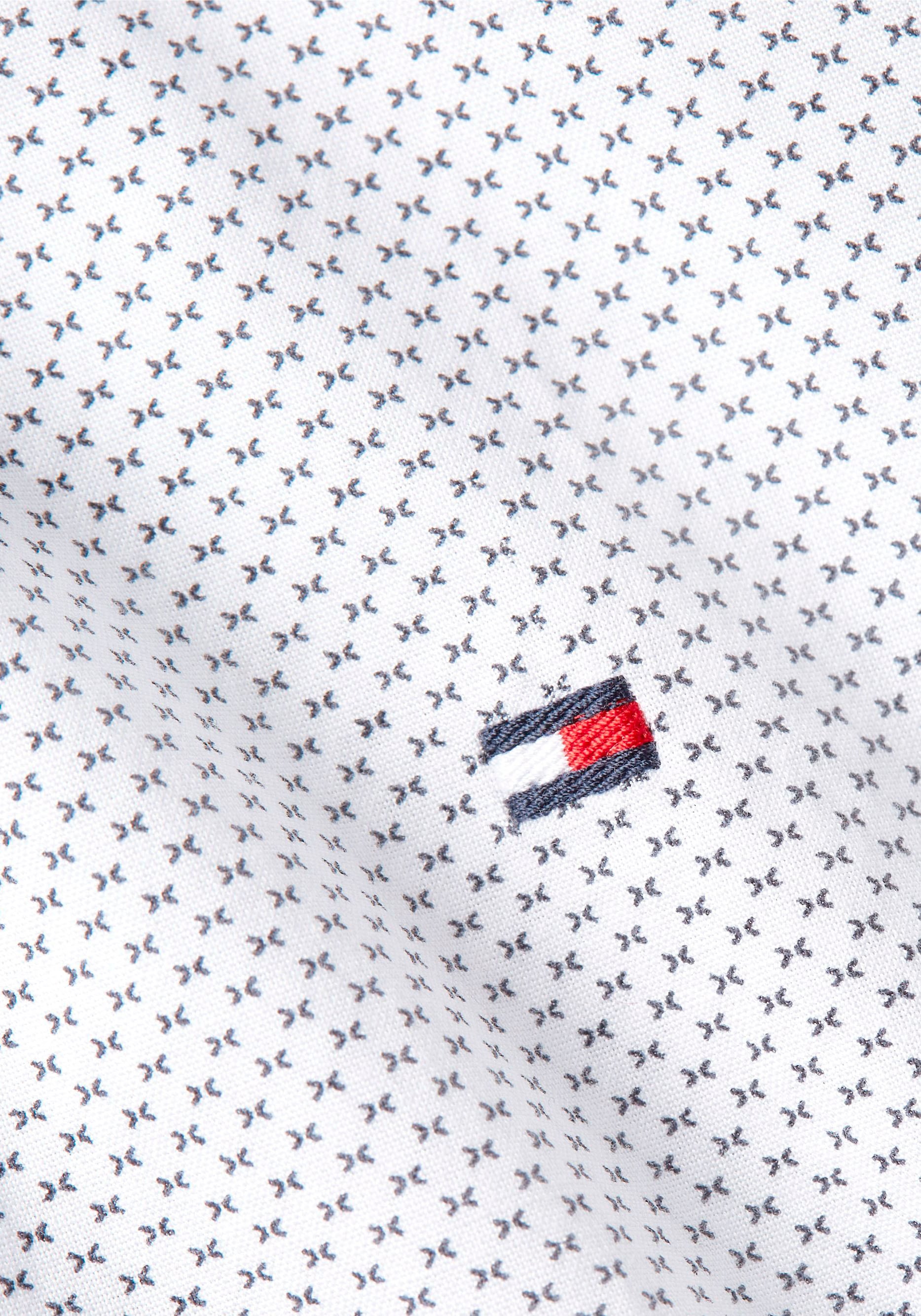 Tommy Hilfiger Big & Tall Langarmhemd »BT - FLEX MINI PRINT RF SHIRT«