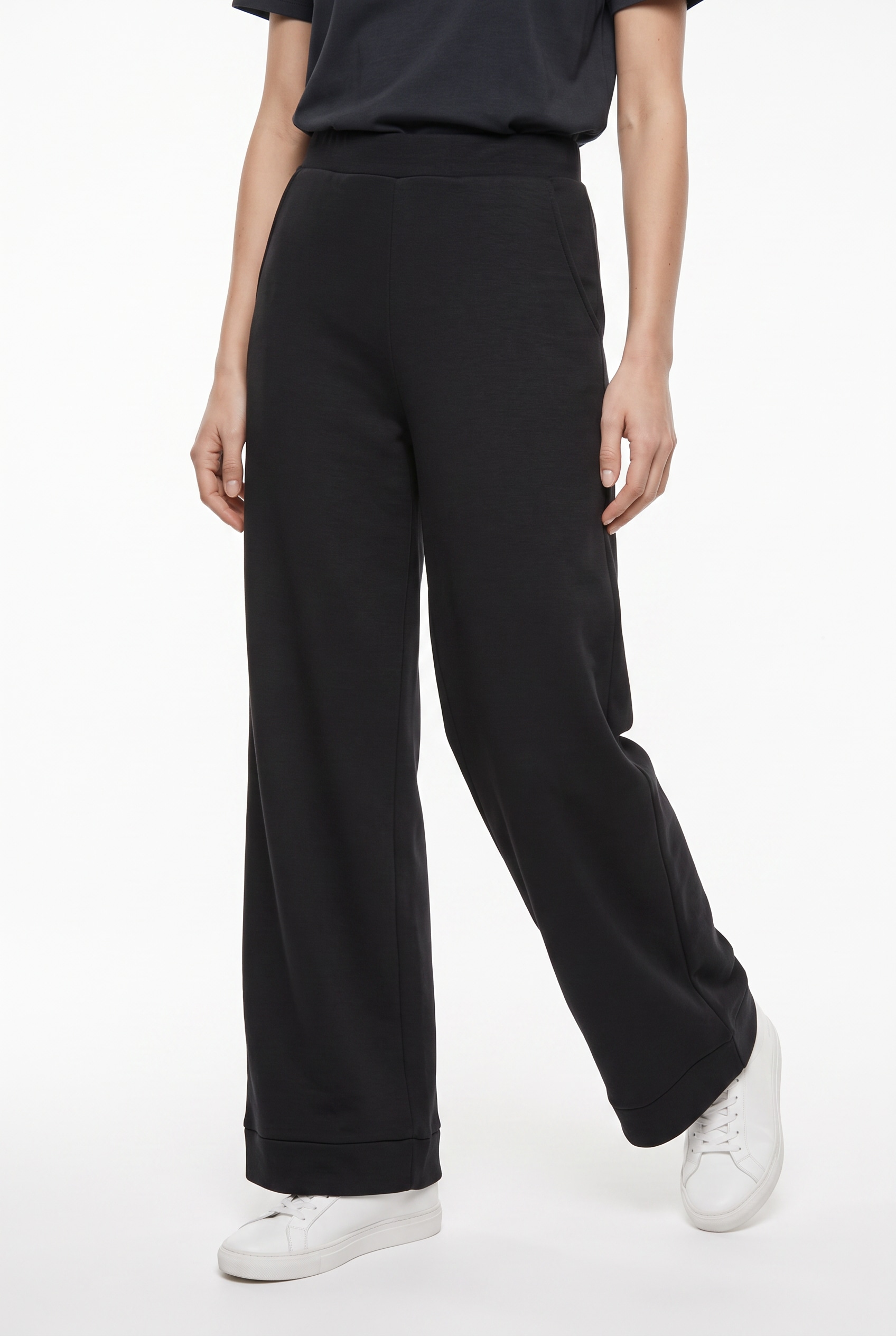 Vero Moda "VMHALI HW WIDE PANT JRS" Viskosemischung, loose fit