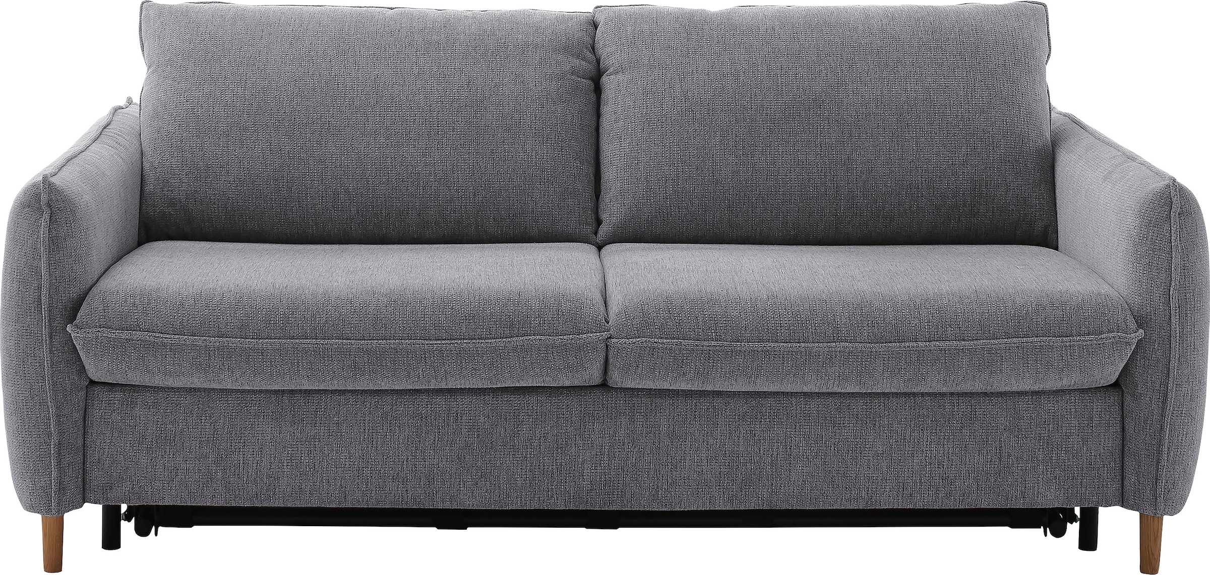Places of Style Schlafsofa »Bacoli für Dauerschläfer geeignet durch hochwertigen Faltbeschlag«, in 3 Breiten und 3 Matratzenausführungen, belastbar 200 bis 270 kg