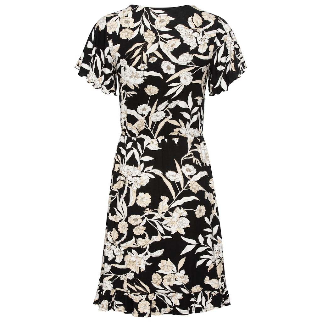 Laura Scott Jerseykleid, mit femininen Blumen-Print - NEUE KOLLEKTION