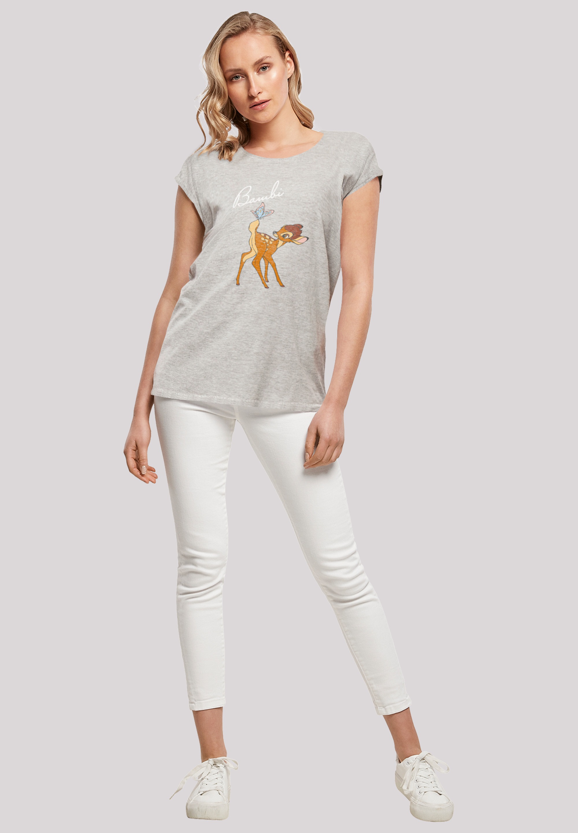 F4NT4STIC T-Shirt Tail«, Schmetterling Bambi bestellen BAUR für | »Disney Print