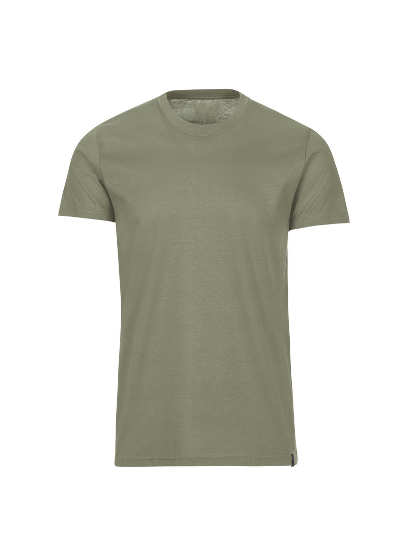 Trigema T-Shirt »TRIGEMA Slim Fit T-Shirt aus DELUXE Baumwolle« 1