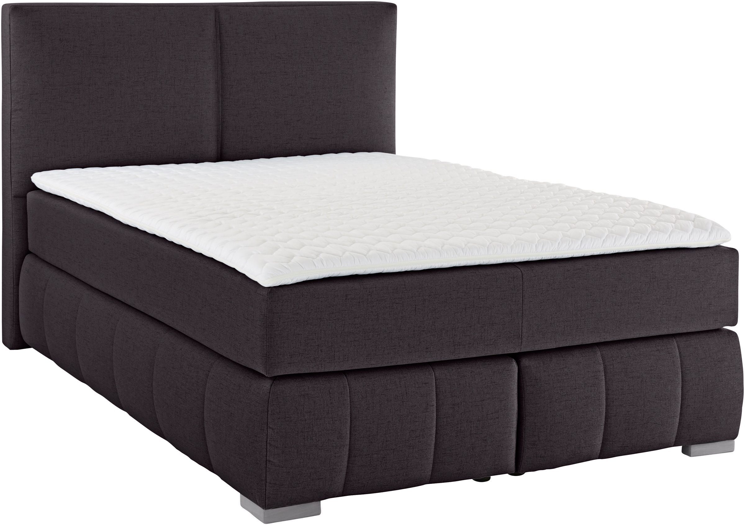 Guido Maria Kretschmer Home&Living Boxspringbett »Wehma«, inkl. Topper in 3 verschiedenen Matratzen, auch in Samtstoff