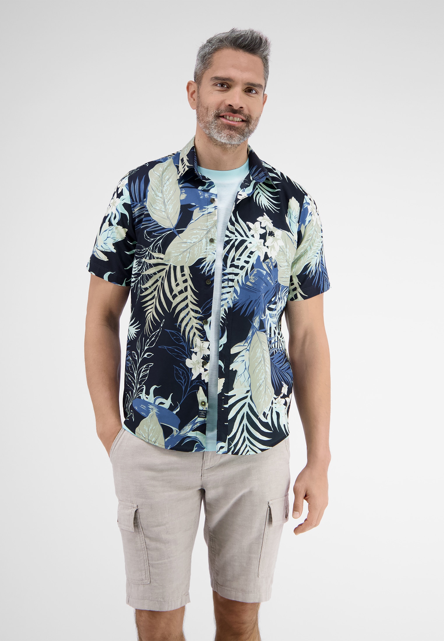 LERROS Kurzarmhemd "Halbarmhemd *Hawaii*" günstig online kaufen
