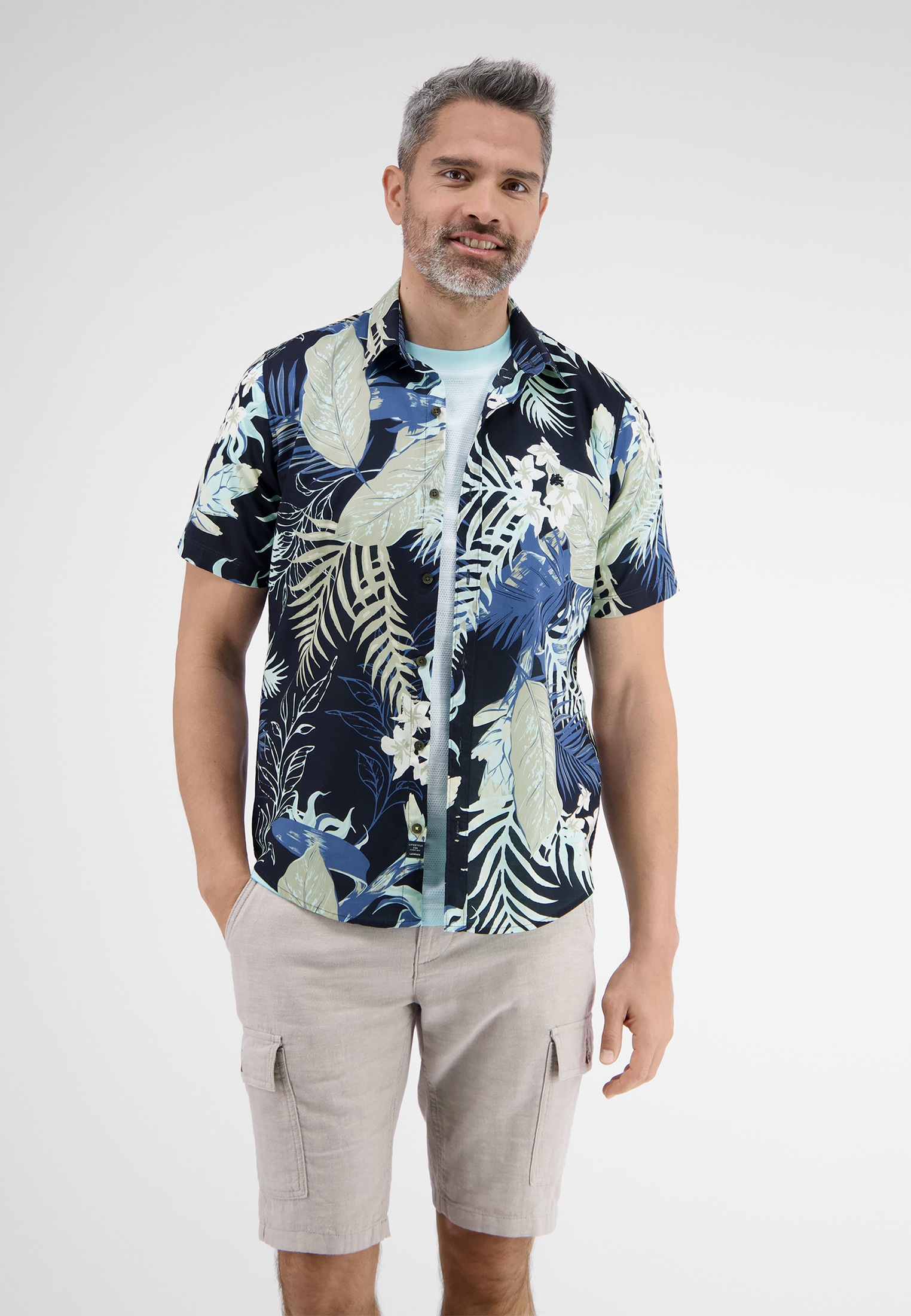 BAUR *Hawaii*« LERROS Kurzarmhemd »LERROS bestellen ▷ | Halbarmhemd