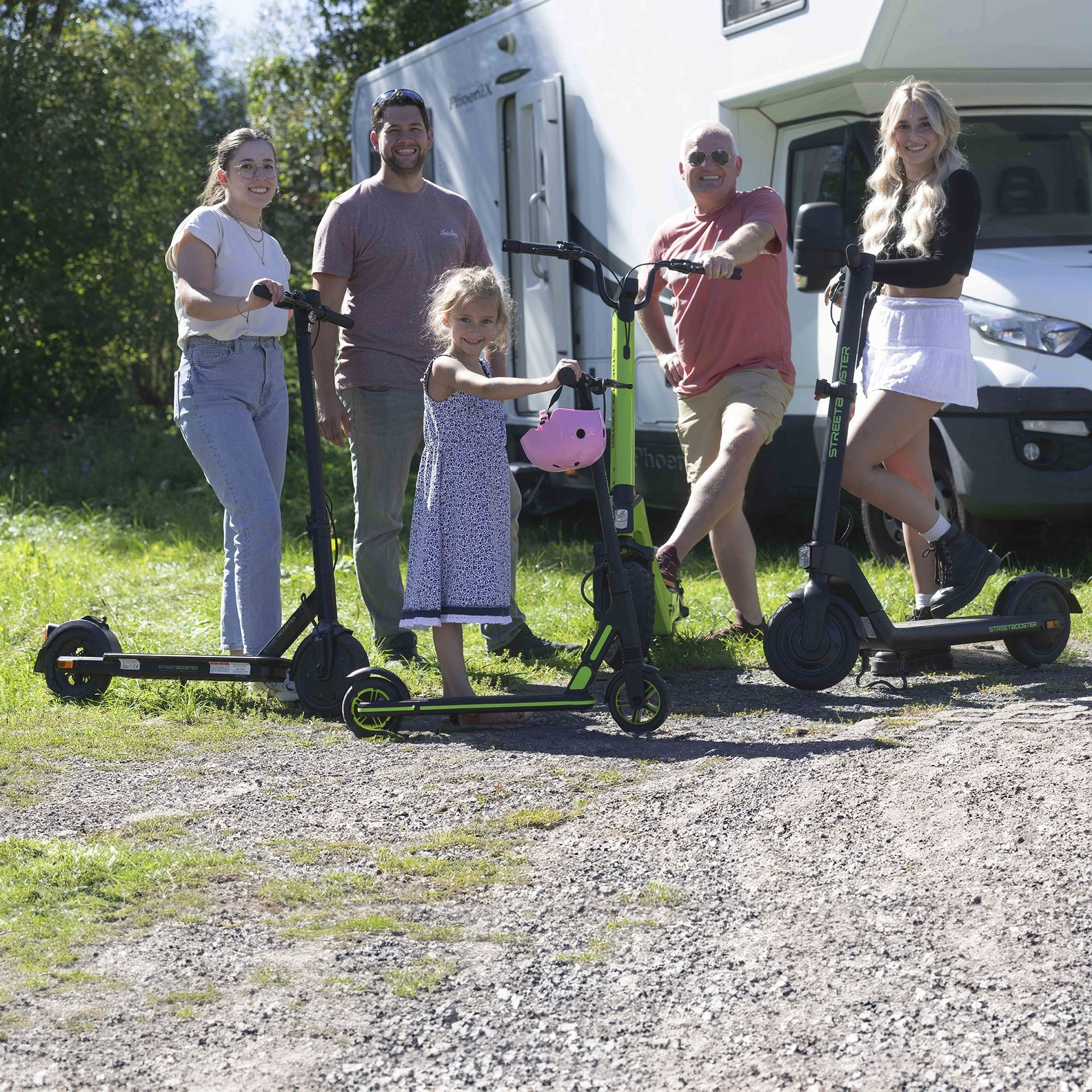 STREETBOOSTER E-Scooter »One«, 20 km/h, 35 km, mit Straßenzulassung, bis zu 35 km Reichweite