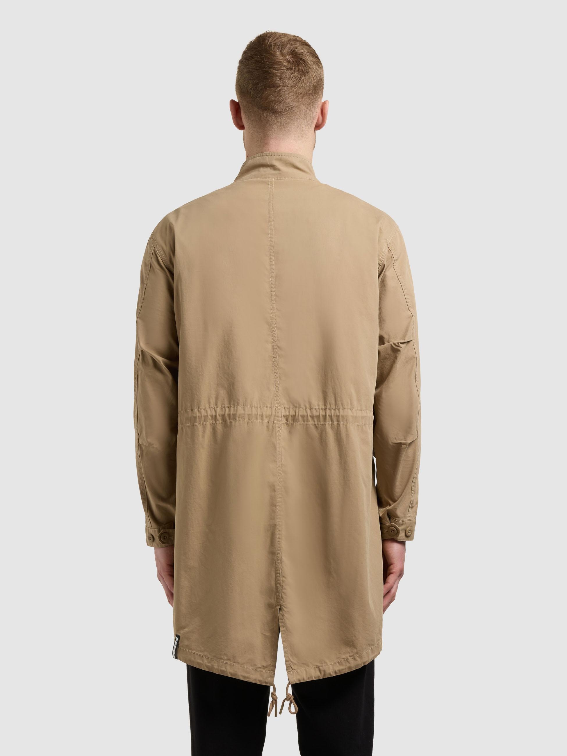 khujo Kurzmantel »Vito« Lockerer Übergangsparka mit Stehkragen