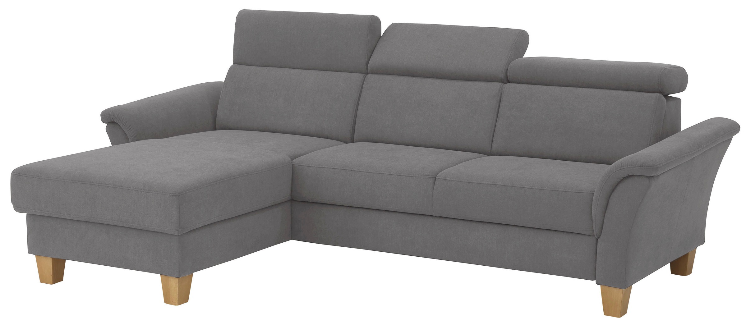 Home affaire Ecksofa »Conville L-Form«, Federkern, wahlweise mit Bettfunktion und Bettkasten bzw. Stauraum