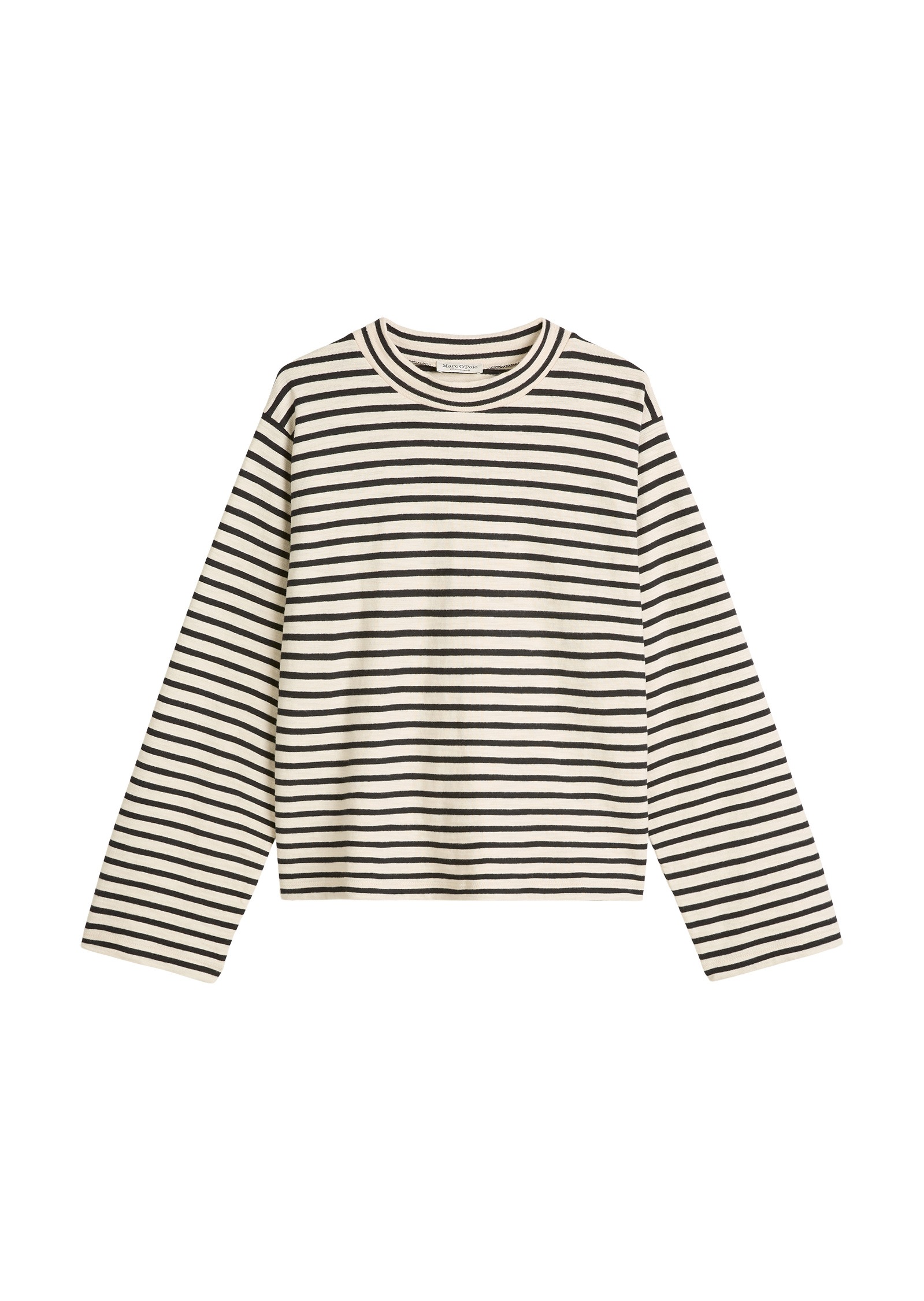 Marc O'Polo Langarmshirt »aus garngefärbtem Heavy-Slub-Jersey«
