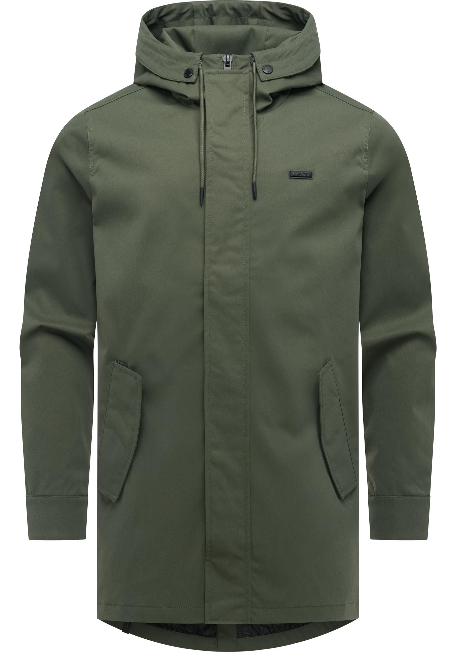 Ragwear Funktionsmantel "Mr Smithem Twill YOUMODO" Funktioneller Übergangsmantel mit Kapuze