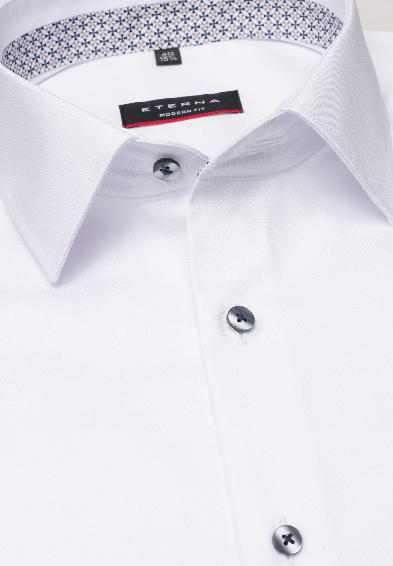 Eterna Langarmhemd »MODERN FIT«, NON IRON (bügelfrei)