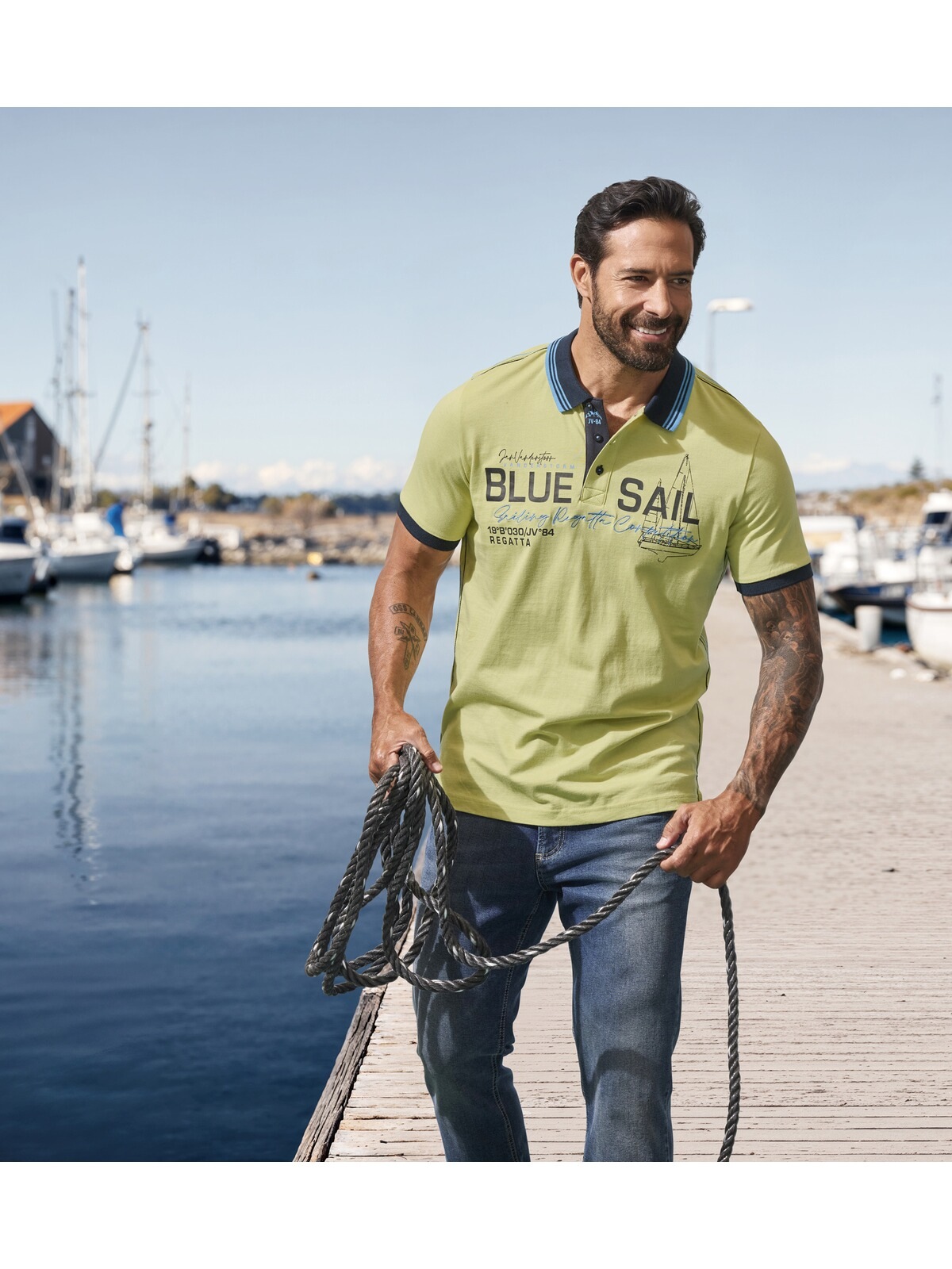 Jan Vanderstorm Poloshirt "Poloshirt TORSON" günstig online kaufen