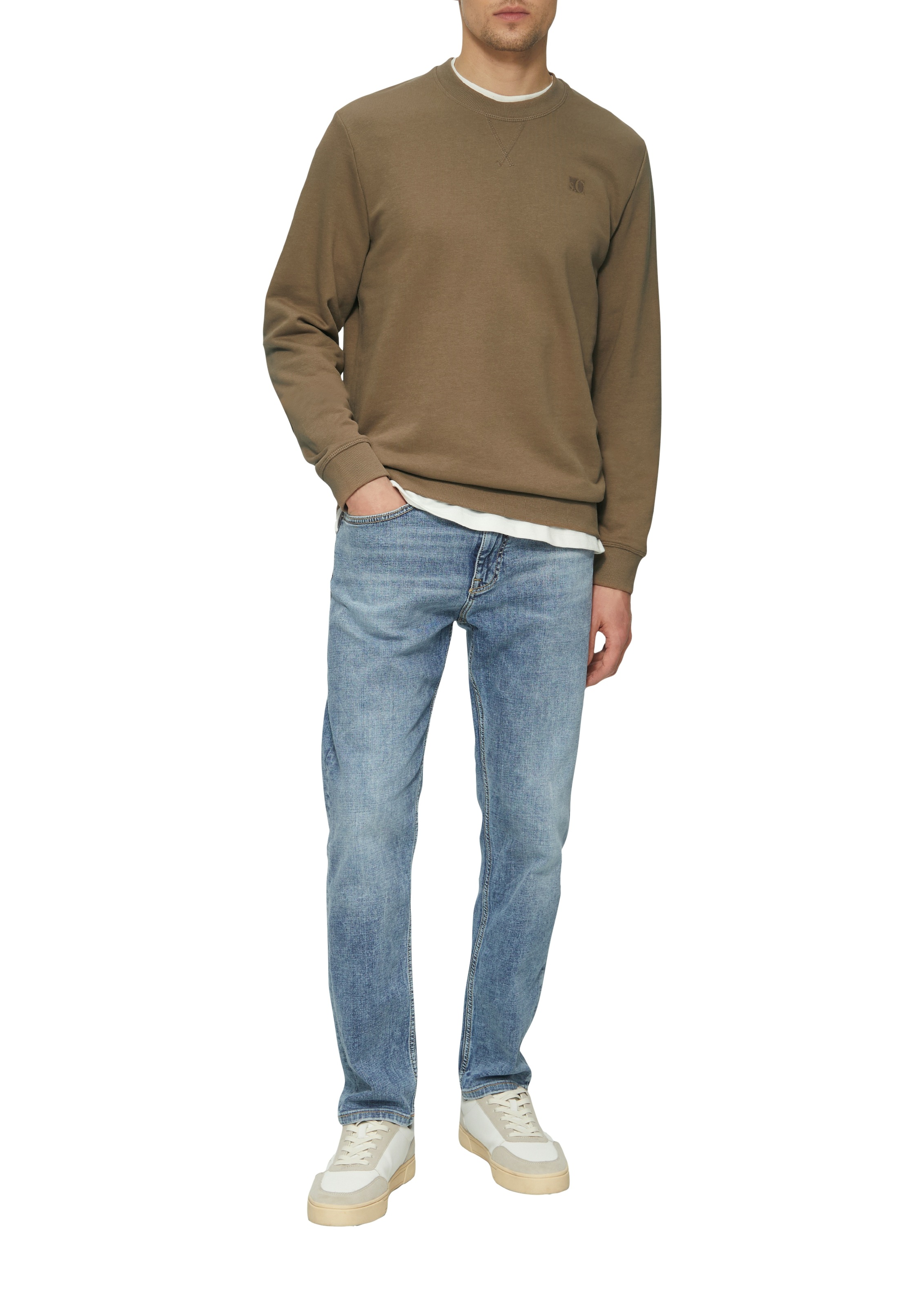 s.Oliver Sweatshirt, mit Logo Stickerei günstig online kaufen
