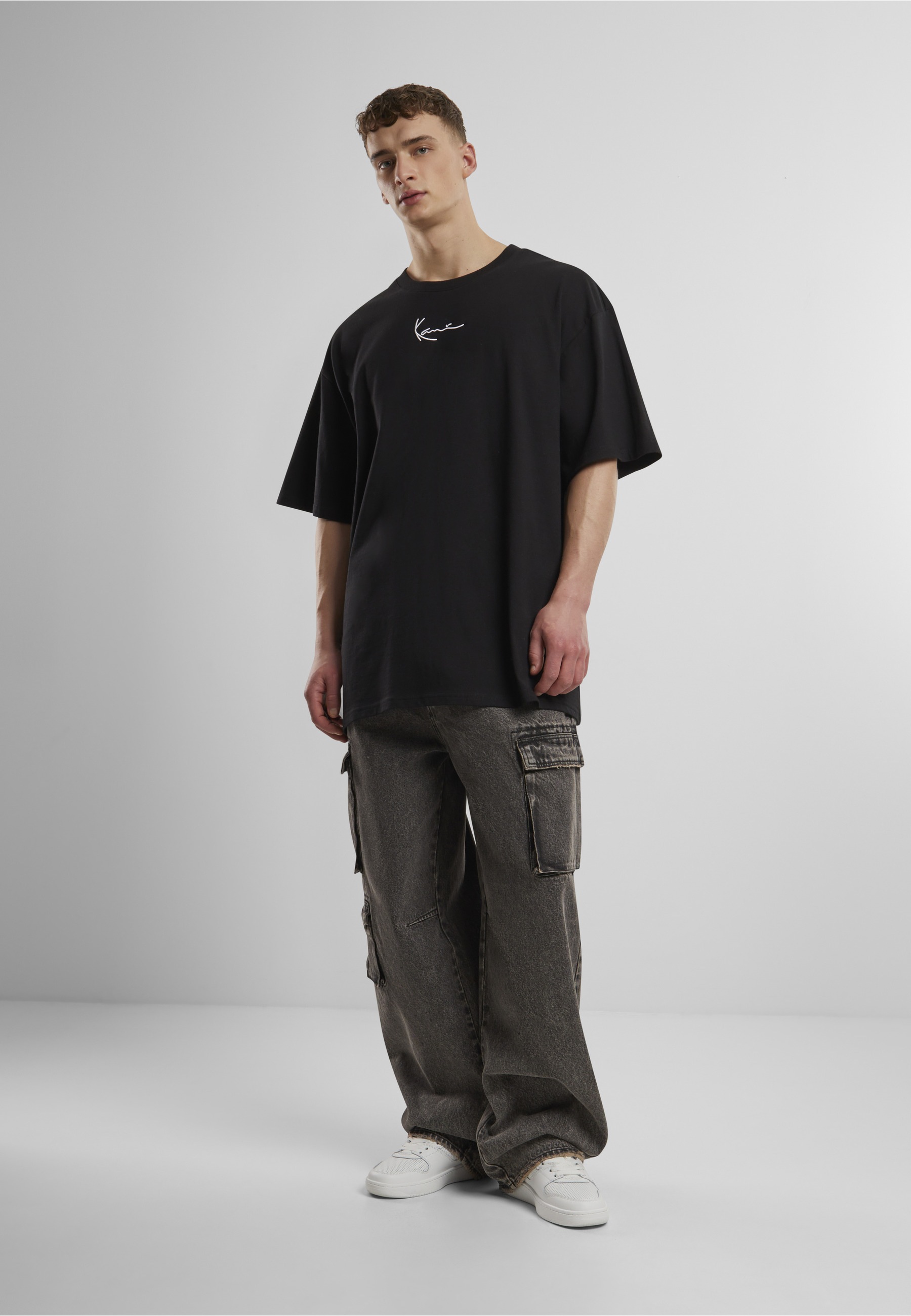 Karl Kani T-Shirt »Karl Kani Herren KK Small Signature Tee black Plus Size« 1 Stk.