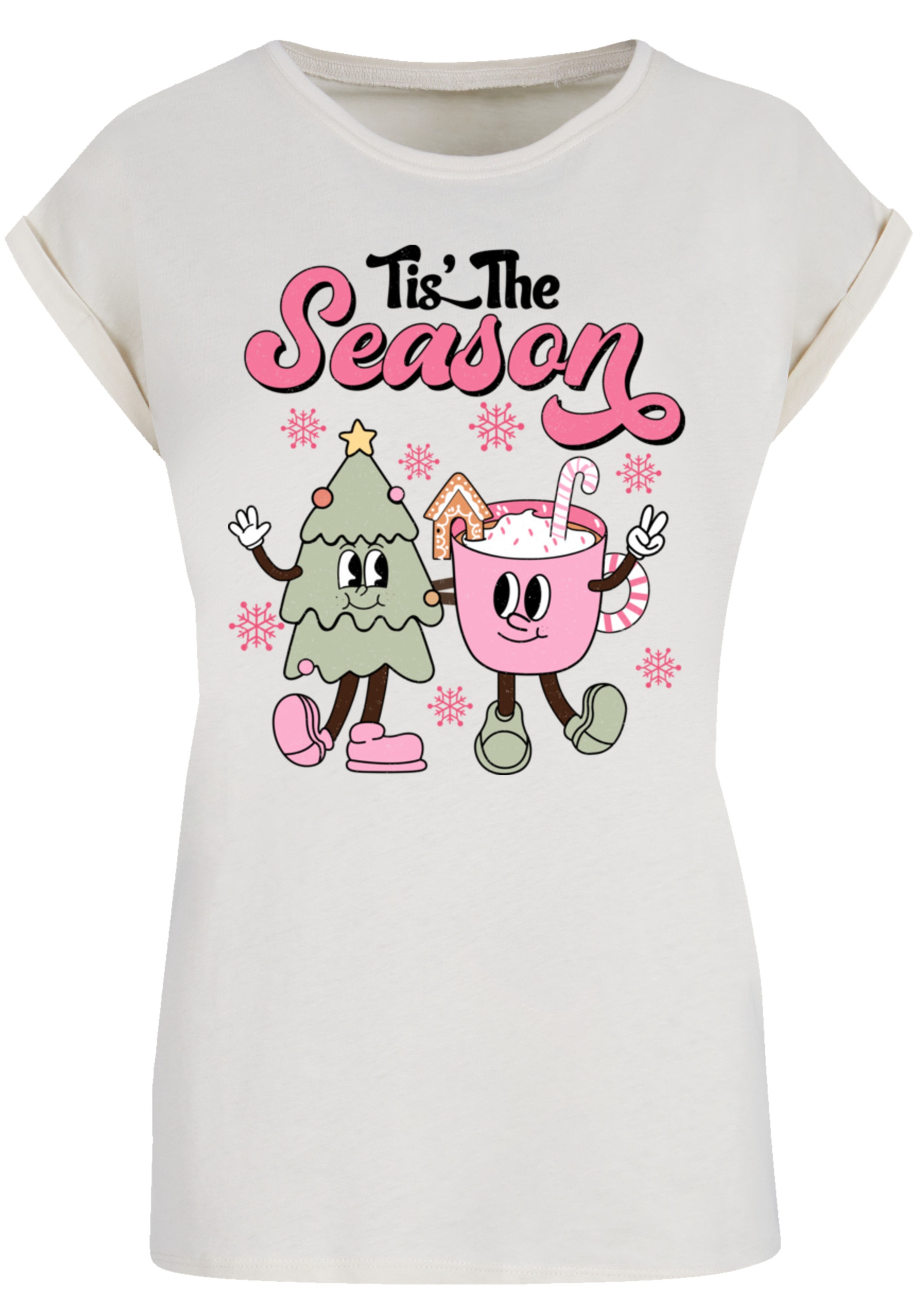 F4NT4STIC T-Shirt »Tis The Season Tree Cocoa«, Premium Qualität, Weihnachts-Kollection