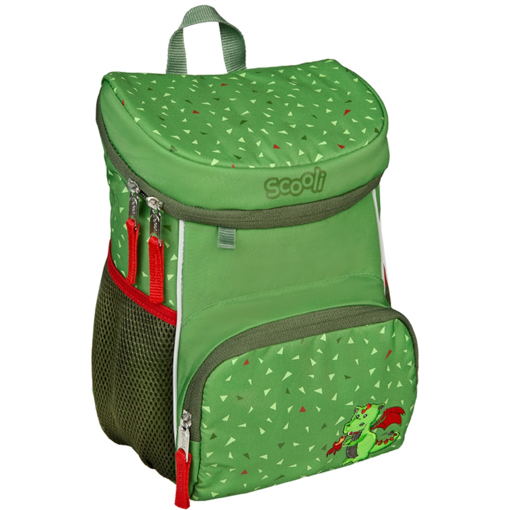 Scooli Kinderrucksack »Mini-Me, Diego Dragon«, Reflektoren