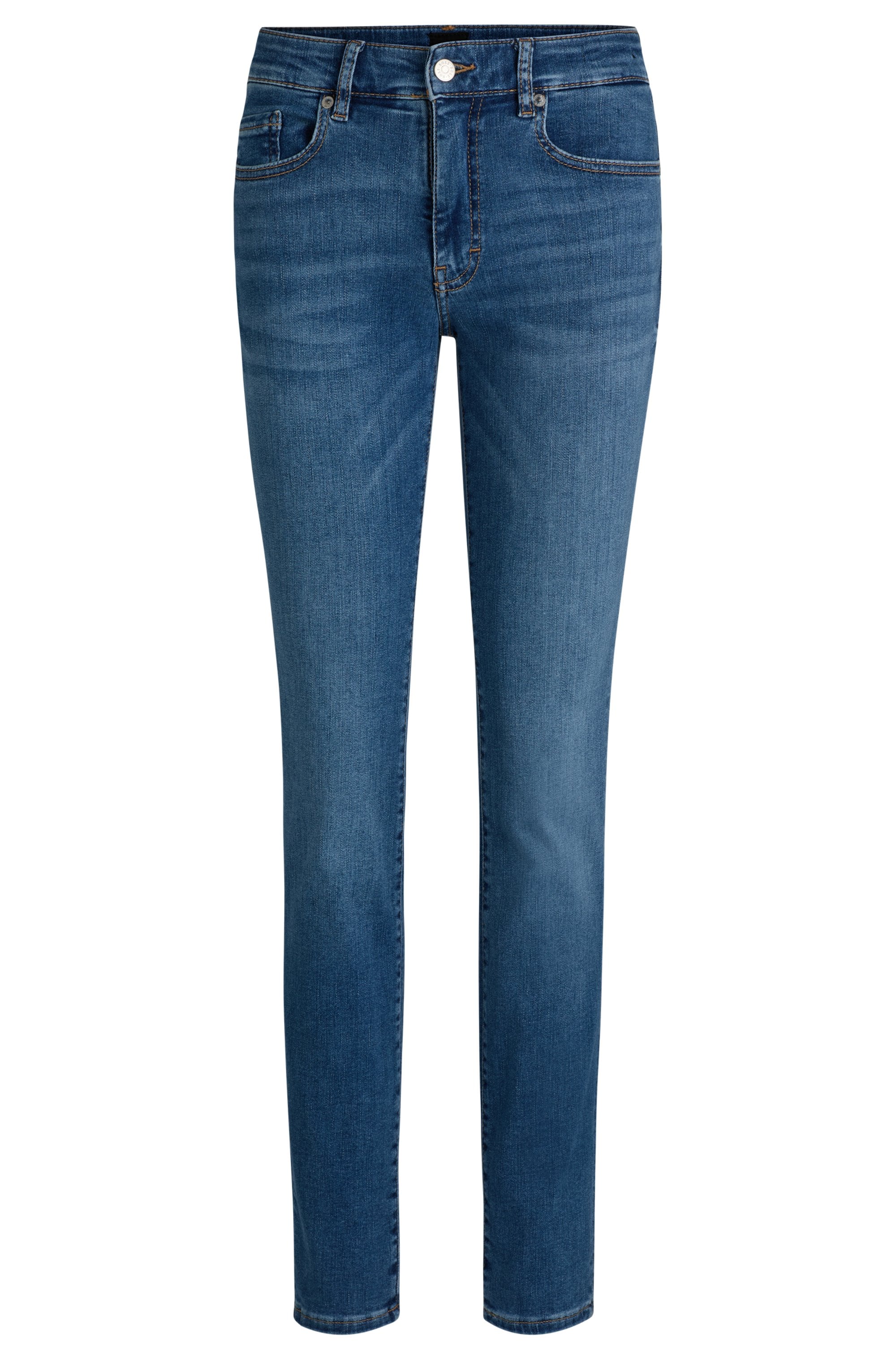BOSS ORANGE Slim-fit-Jeans »Jackie Mid Waist Premium Damenmode«, Mid Rise