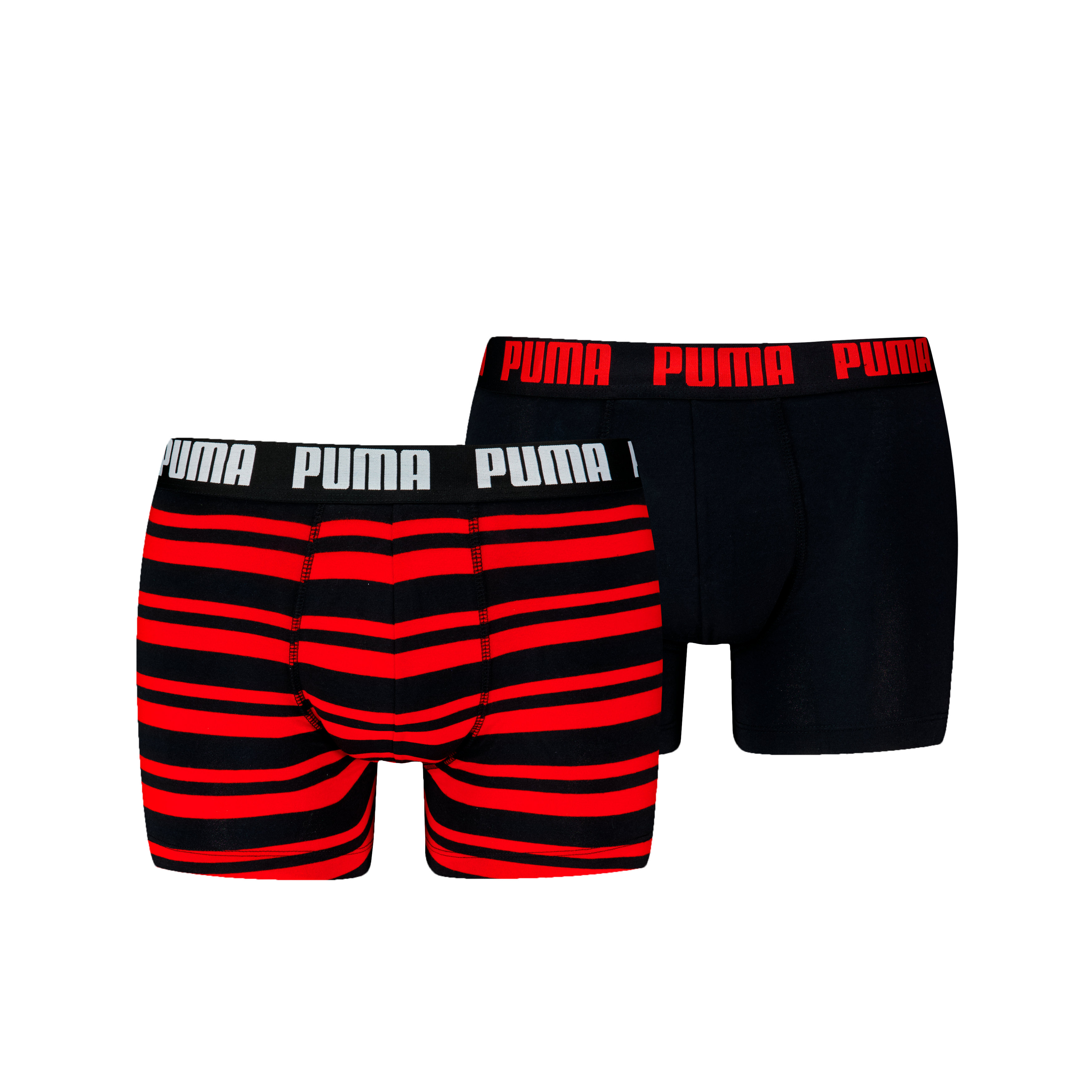 PUMA Boxershorts "PUMA MEN EVERYDAY PLACED LOGO BOXERS 2P" mit Logo Webbund