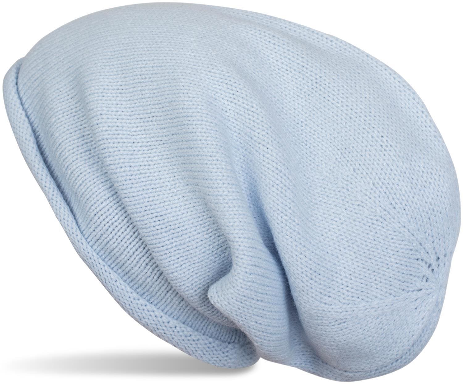 styleBREAKER Strickmütze "Feinstrick Beanie Mütze mit Rollrand" 1 Stk.