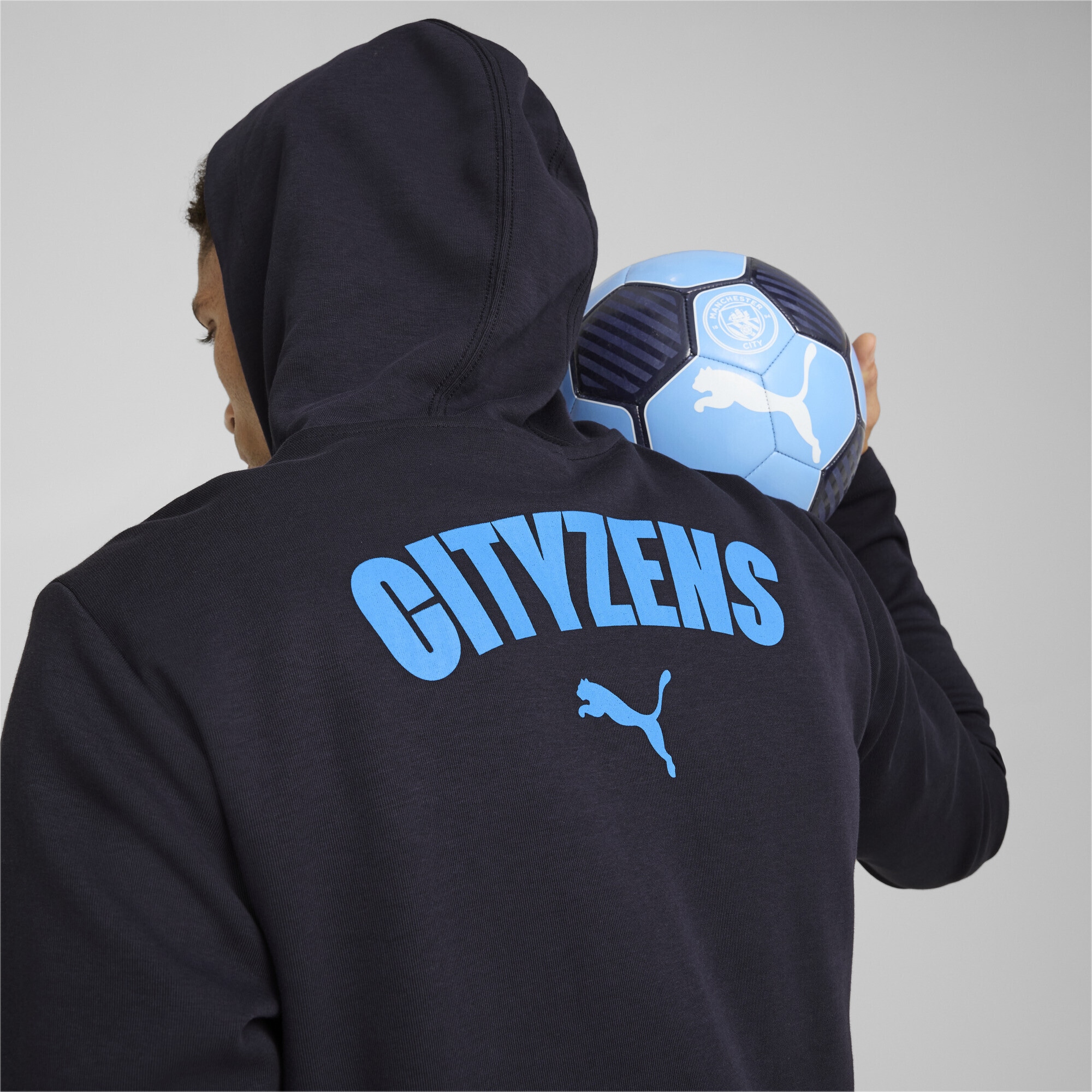 PUMA Trainingsjacke »Manchester City Casuals Kapuzenjacke Herren«