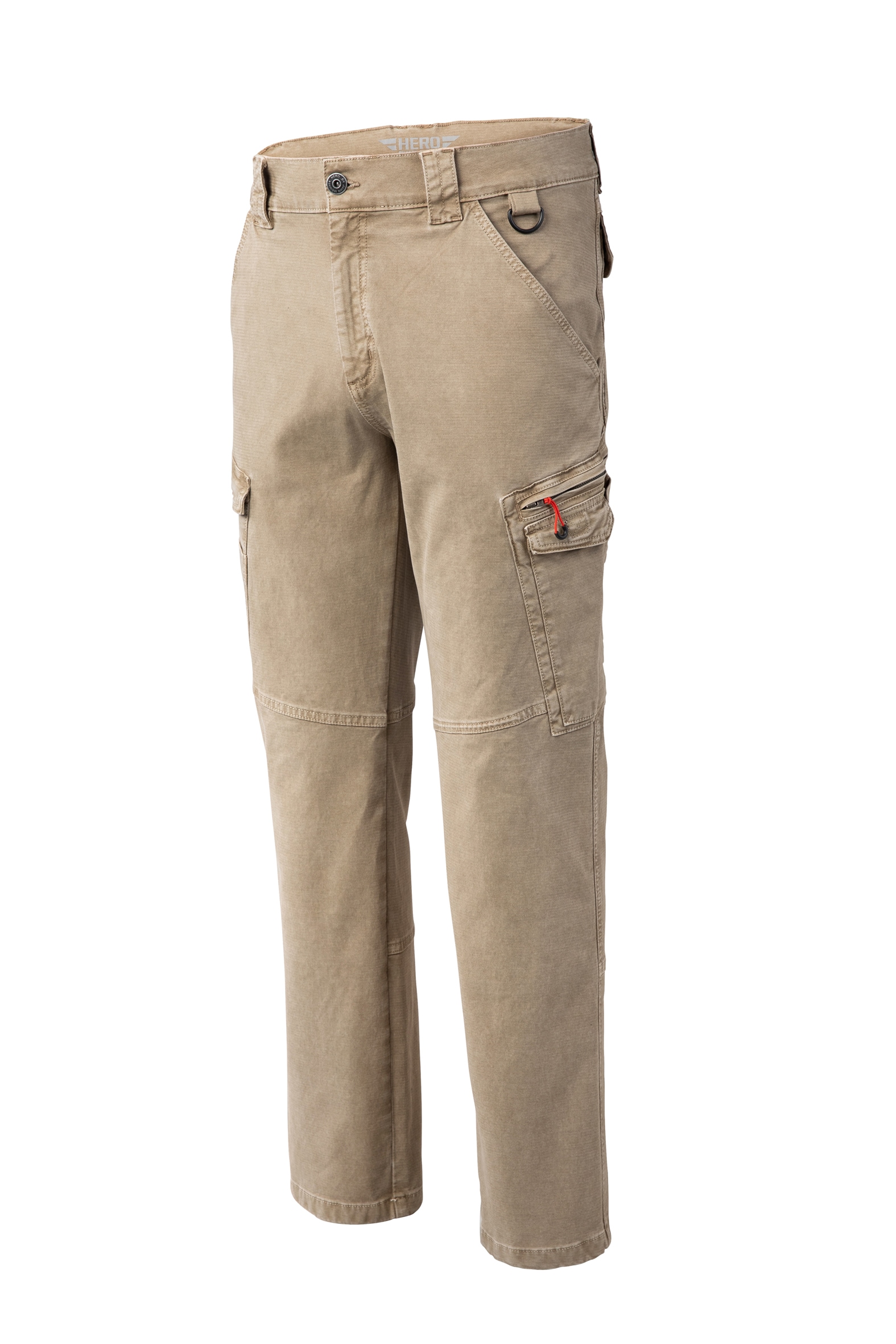 HERO by John Medoox Workerjeans "CALGARY Denim Workwear Arbeits-Cargojeans" Arbeits-Cargojeans Denim / Jeansfür Herren