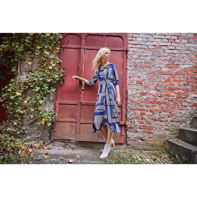 Aniston SELECTED Midikleid, mit dekorativem Bindedetail - NEUE KOLLEKTION  bestellen | BAUR