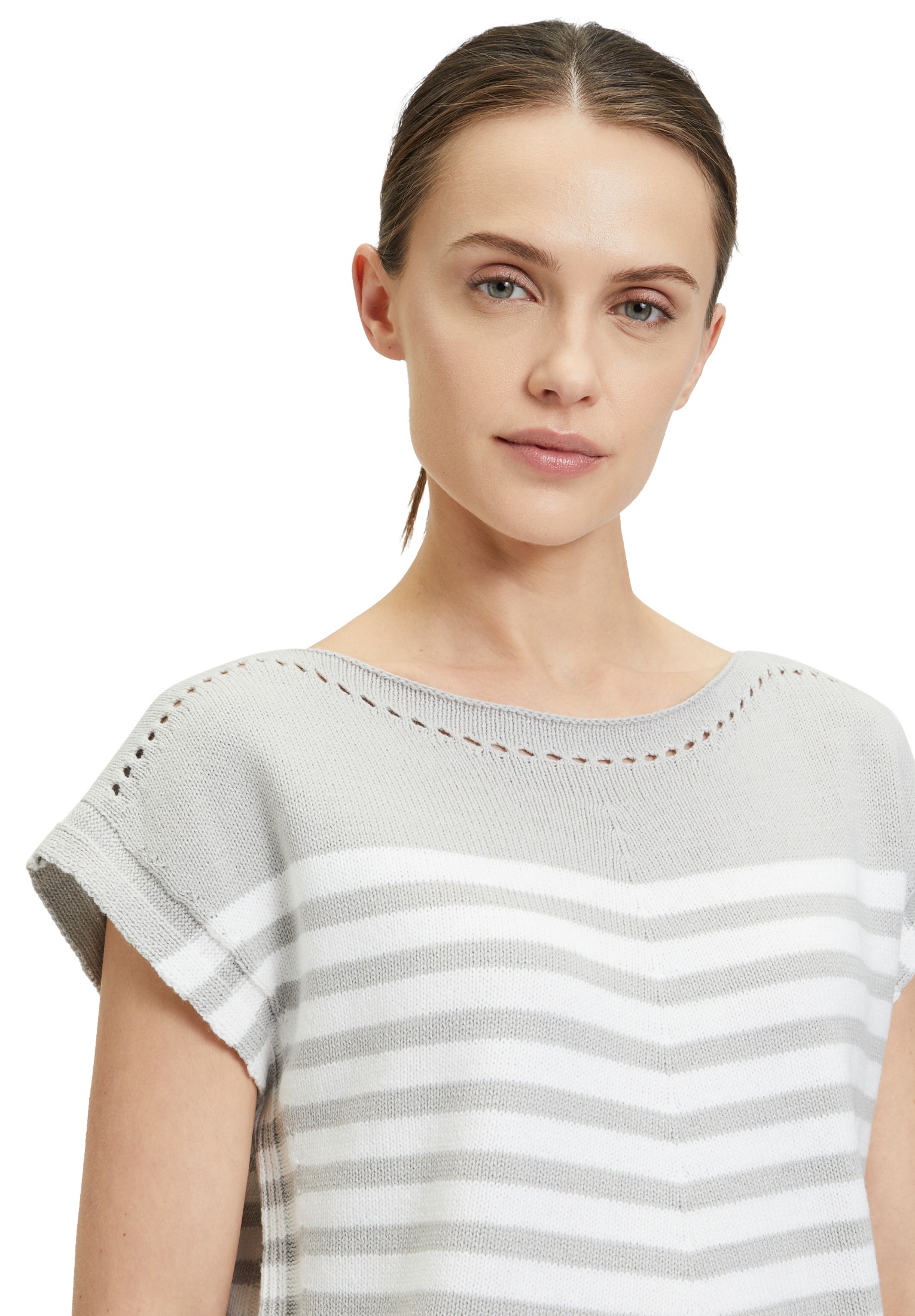 Betty Barclay Stricktop »Betty Barclay Damen Strick-Top mit Ringel«, Ringel