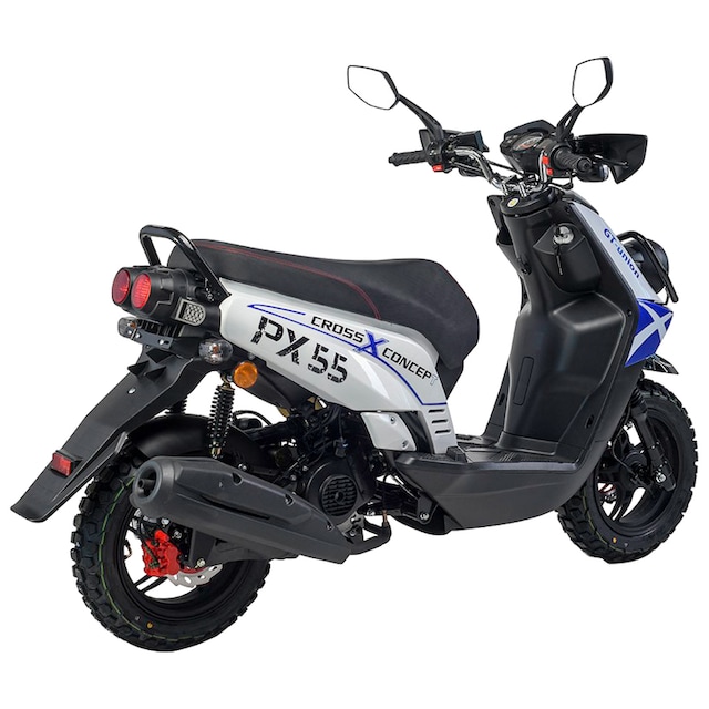 GT UNION Motorroller »PX 55 Cross-Concept«, 50 cm³, 45 km/h, Euro 5, 3 PS |  BAUR